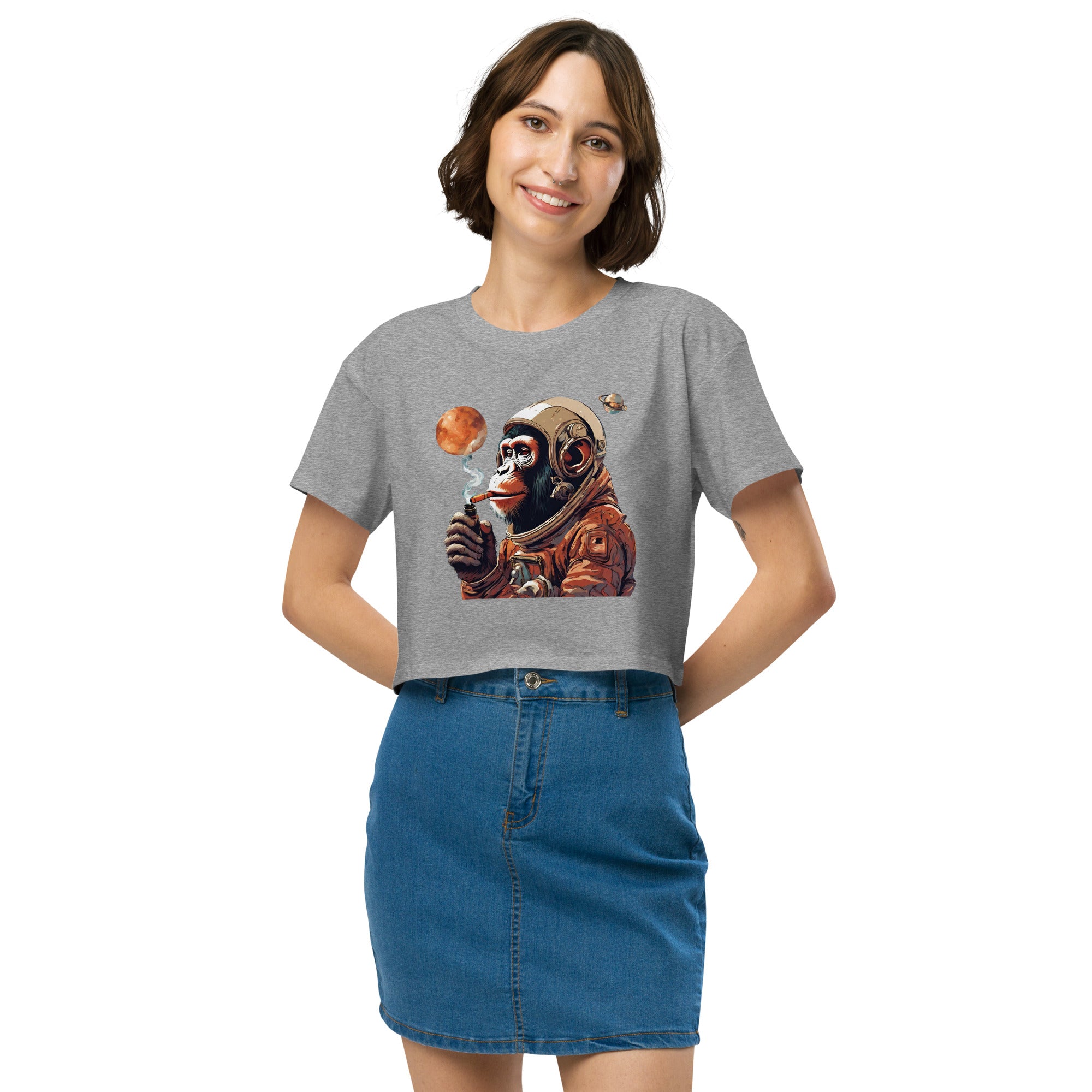 Ape Astronaut Women’s Crop Top