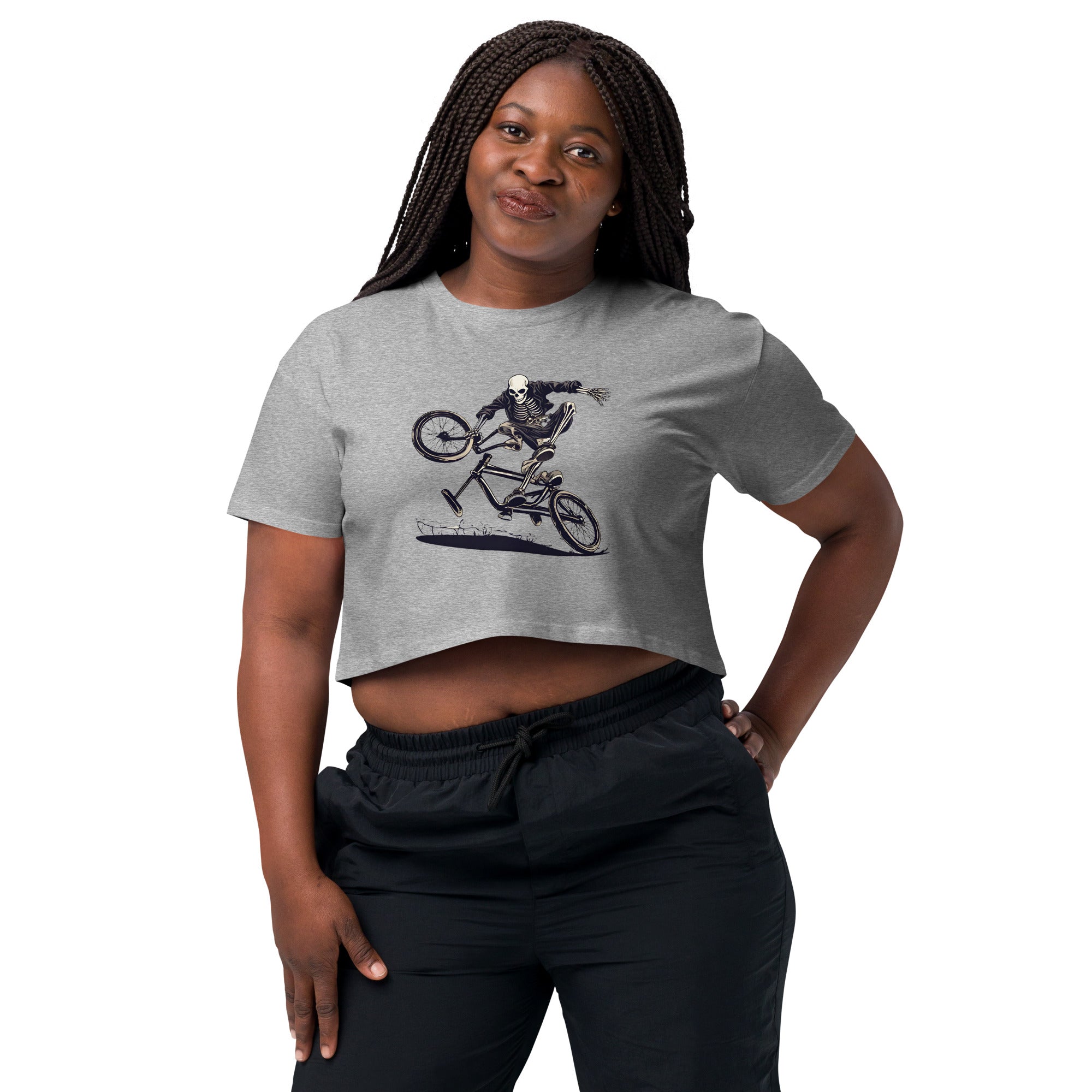 Till the Wheels Fall Off Women’s Crop Top