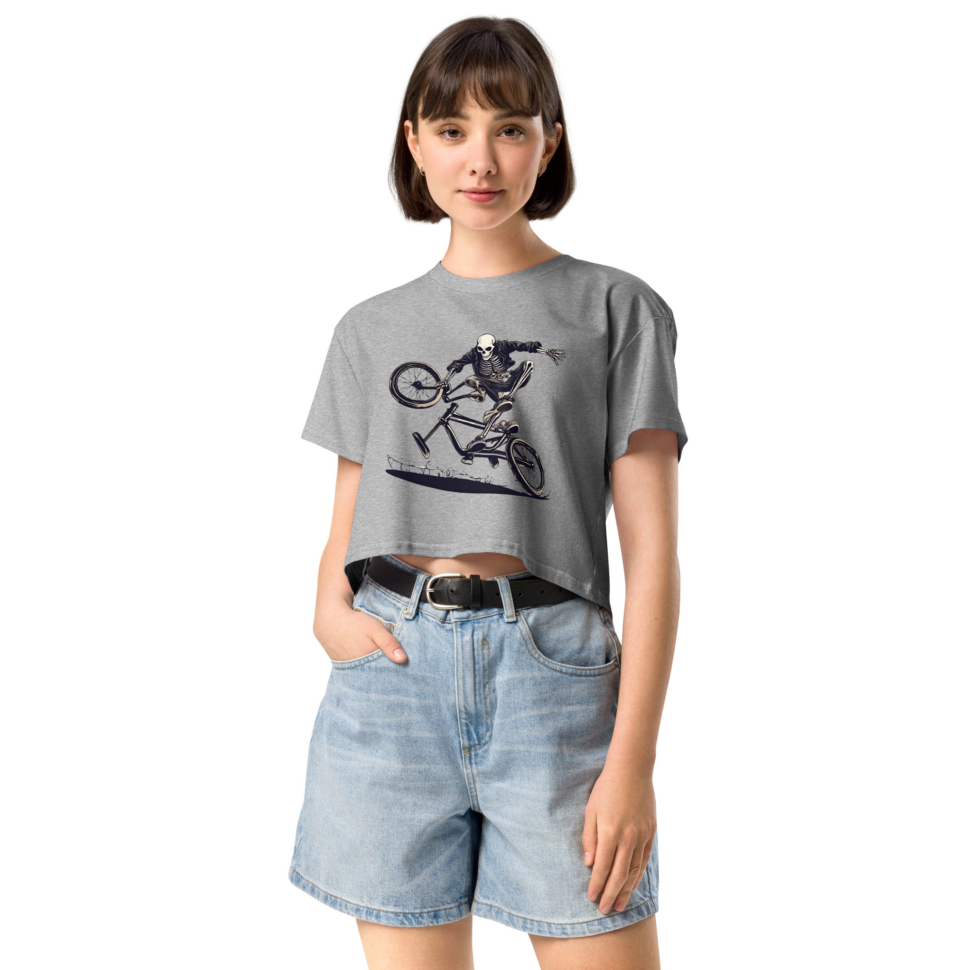 Till the Wheels Fall Off Women’s Crop Top