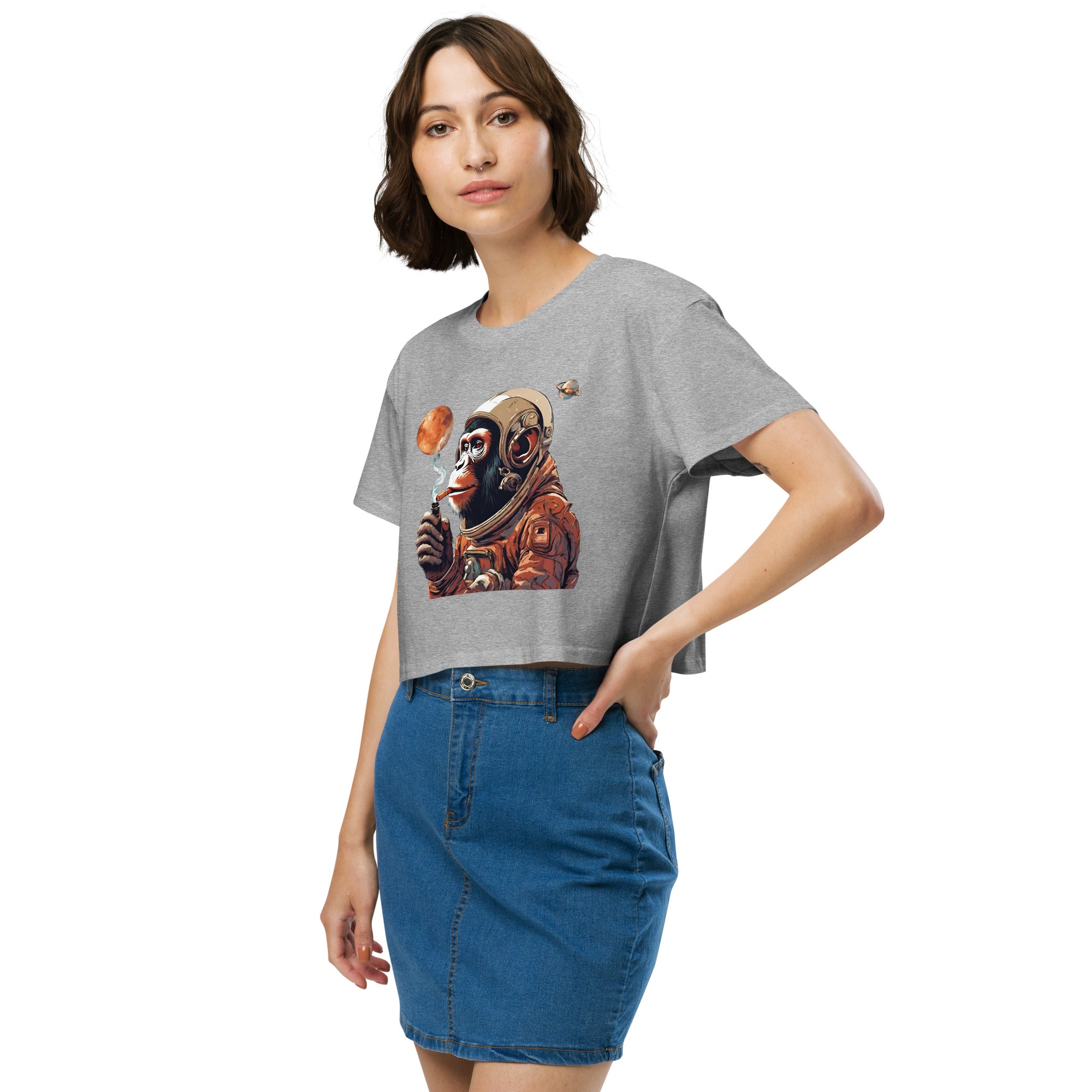 Ape Astronaut Women’s Crop Top