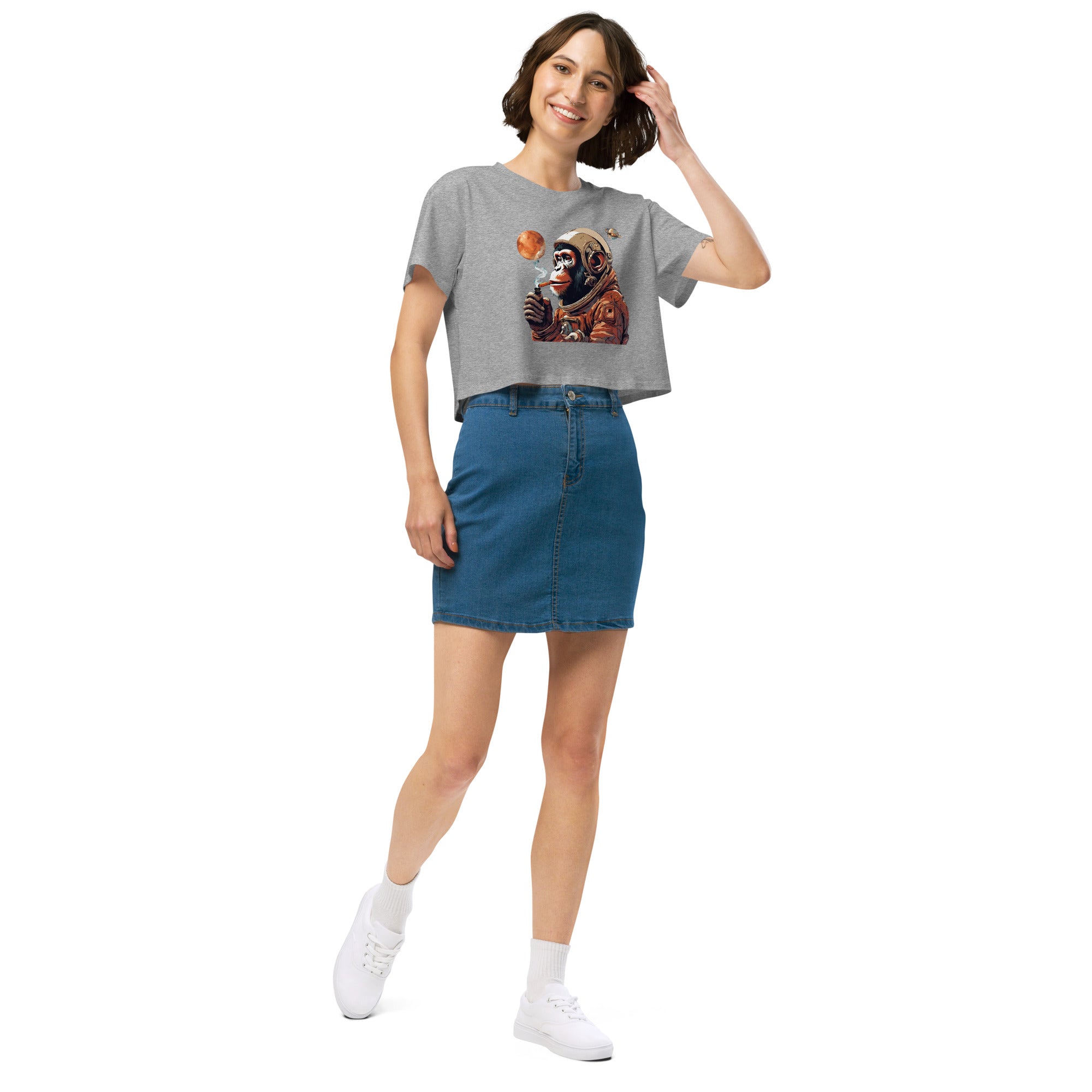 Ape Astronaut Women’s Crop Top