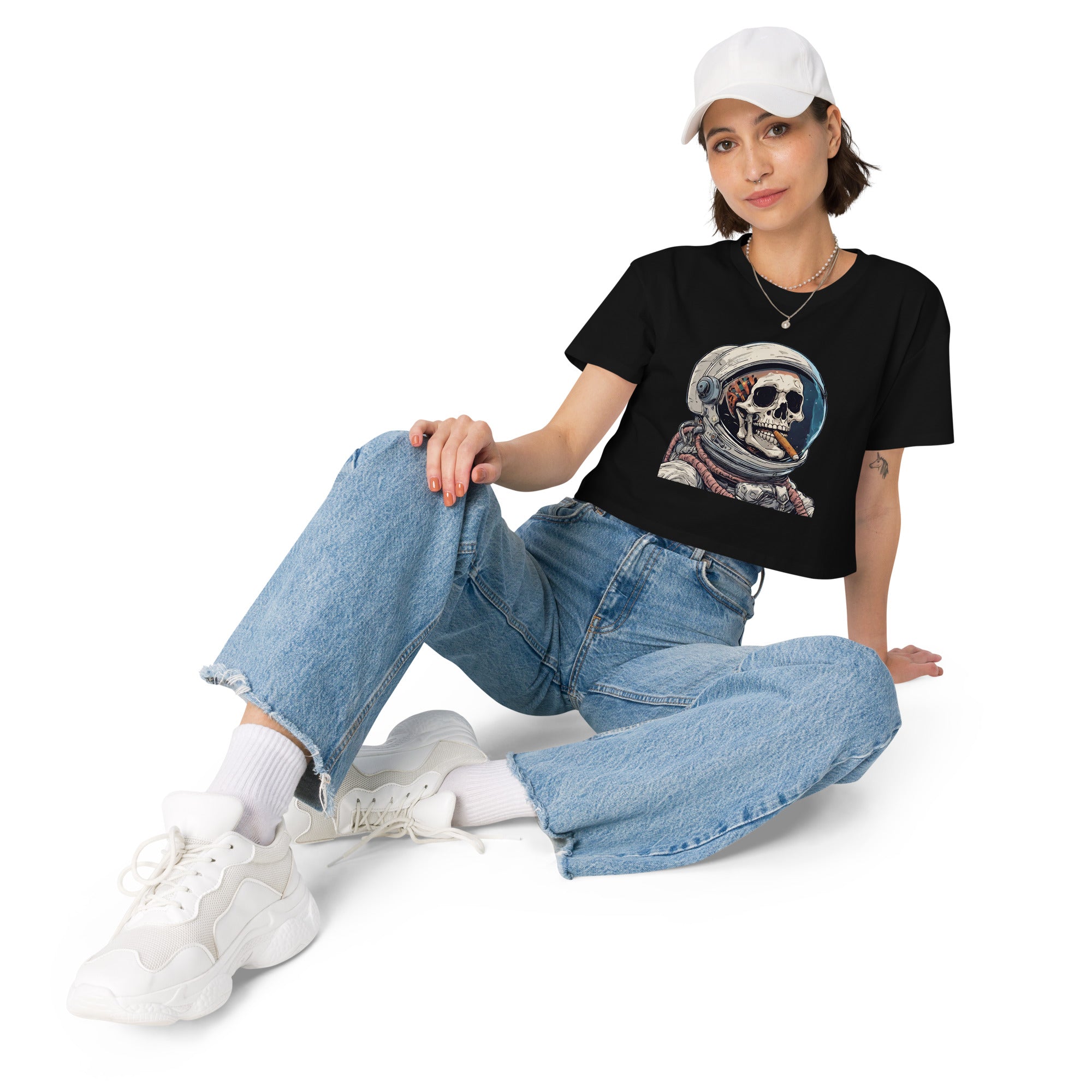 Space Blaze Women’s Crop Top