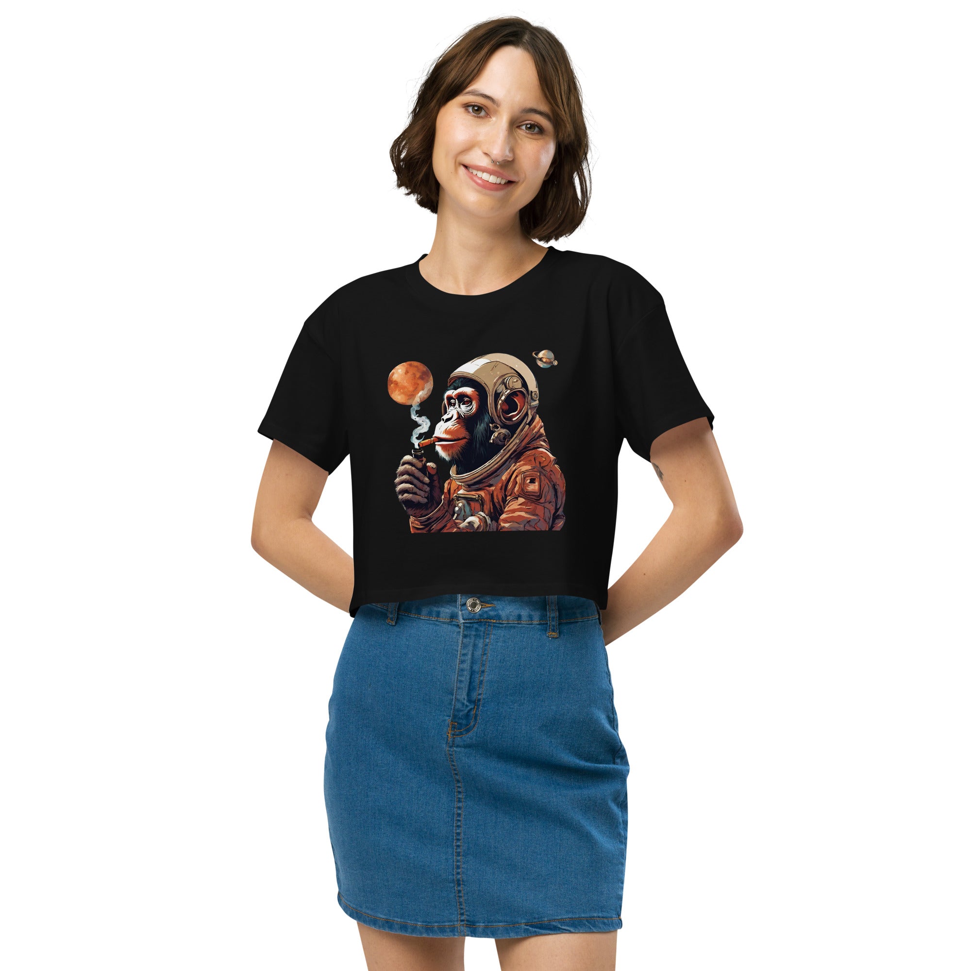 Ape Astronaut Women’s Crop Top