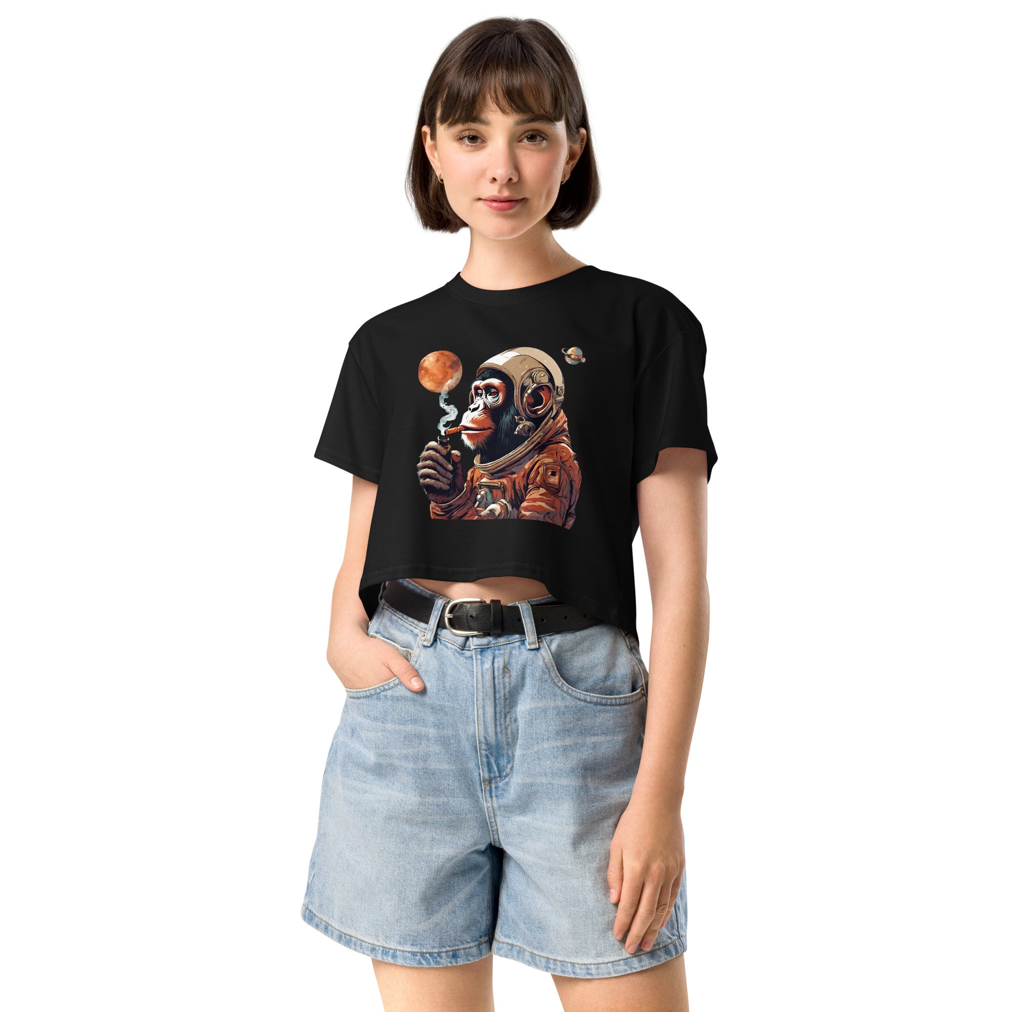 Ape Astronaut Women’s Crop Top