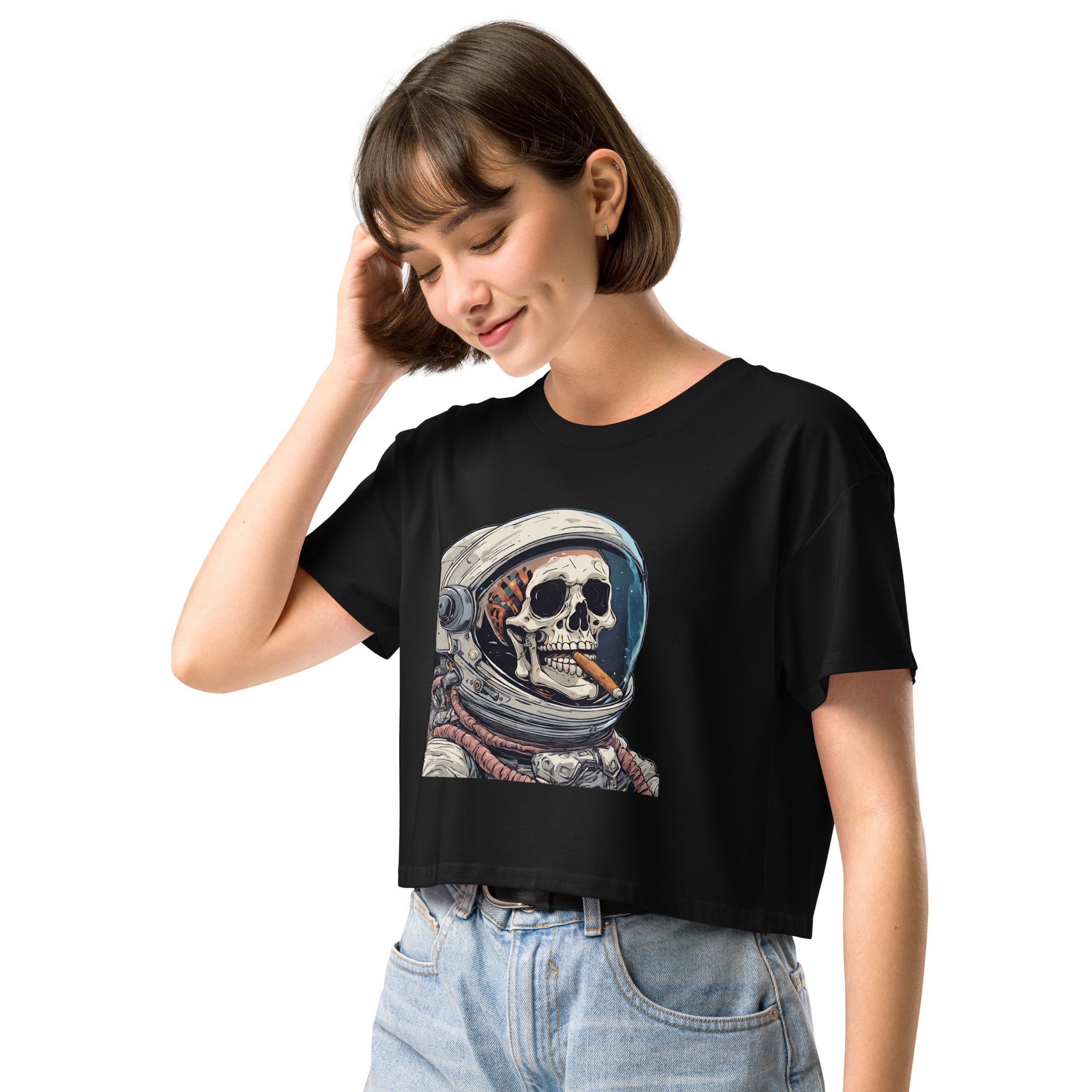 Space Blaze Women’s Crop Top