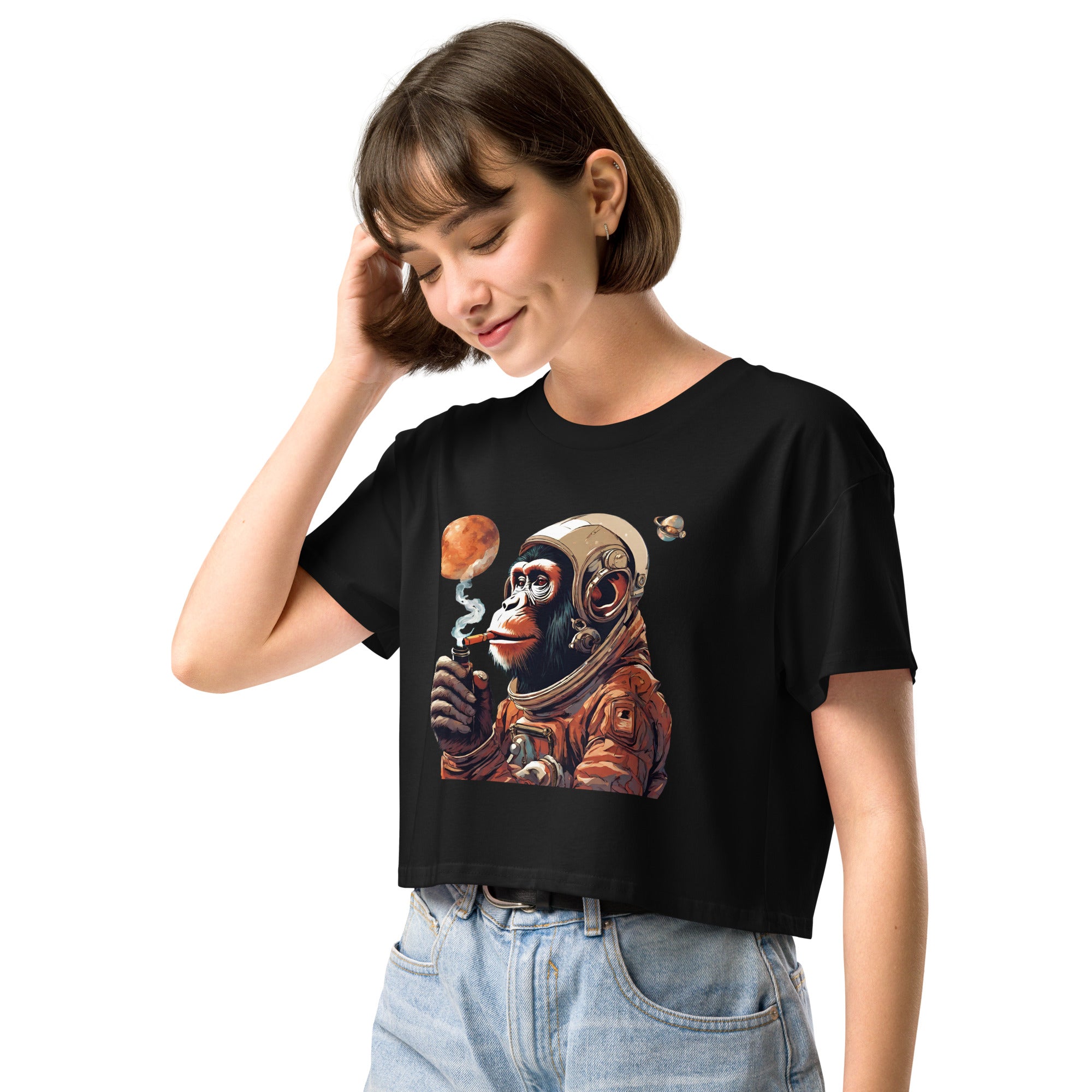 Ape Astronaut Women’s Crop Top