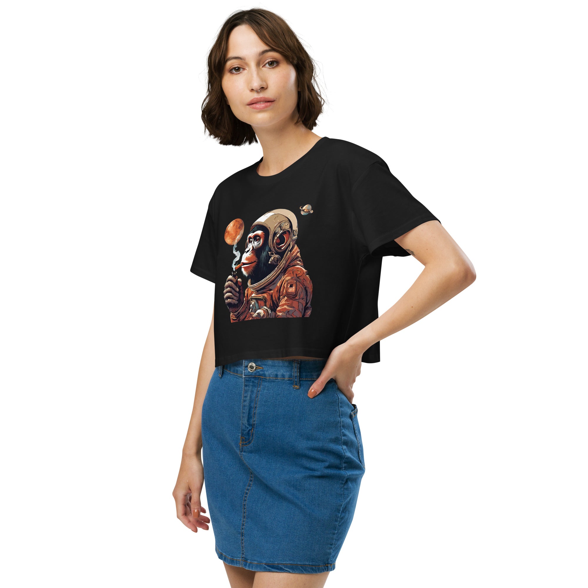 Ape Astronaut Women’s Crop Top