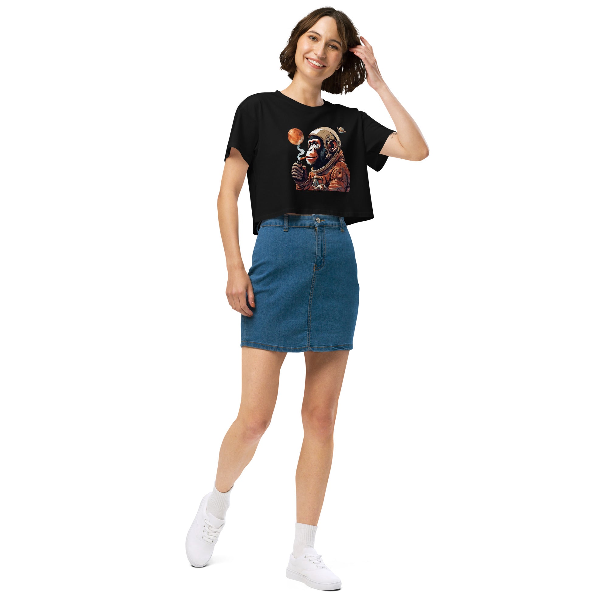 Ape Astronaut Women’s Crop Top