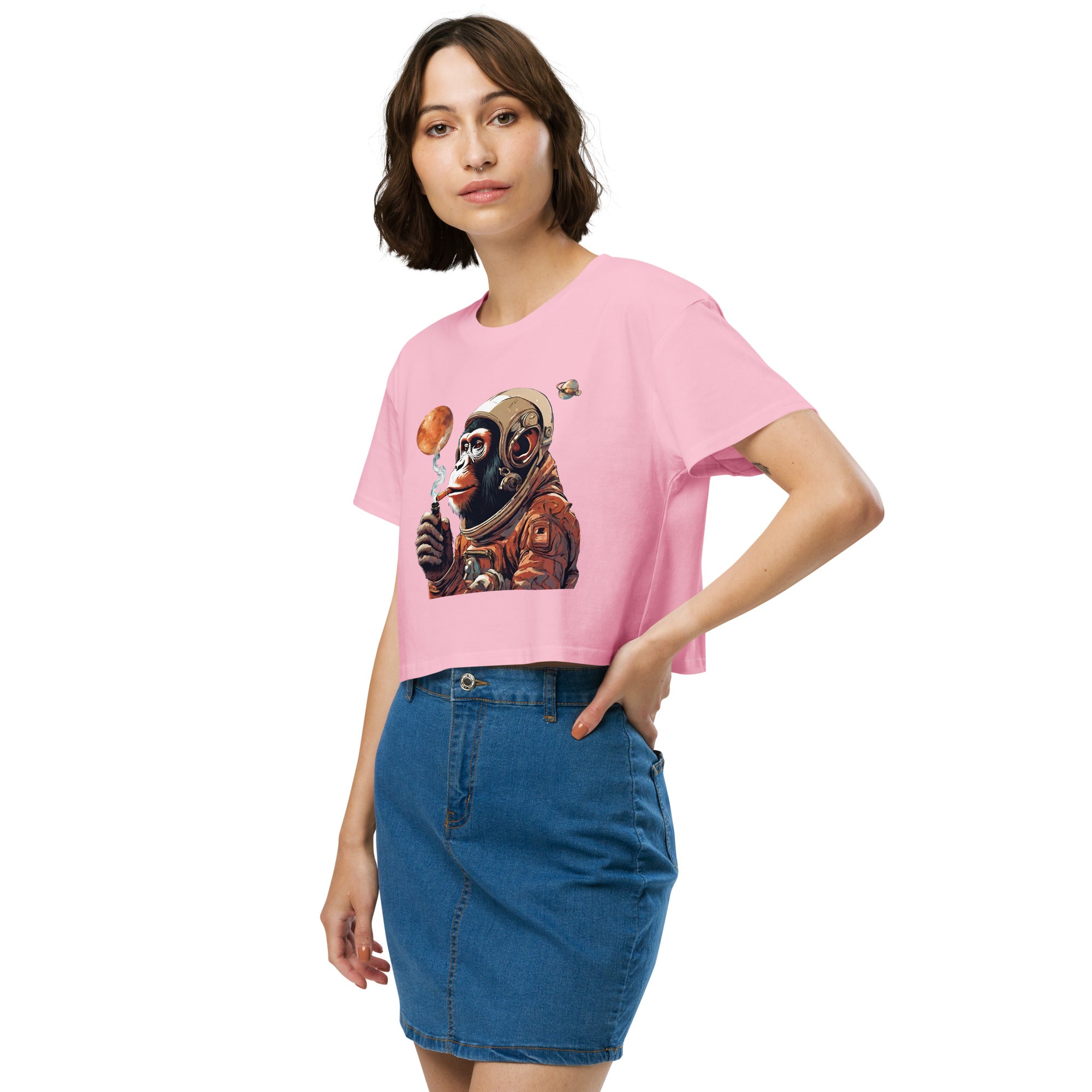 Ape Astronaut Women’s Crop Top