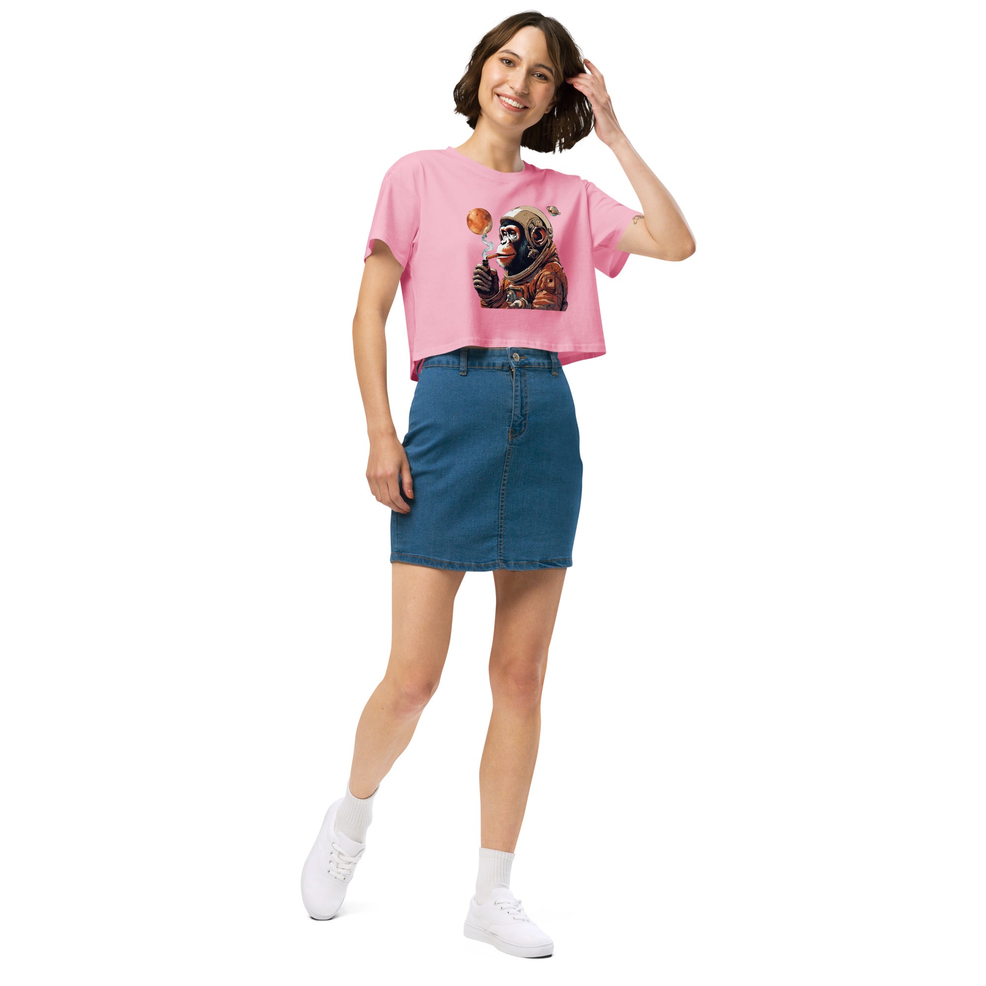 Ape Astronaut Women’s Crop Top