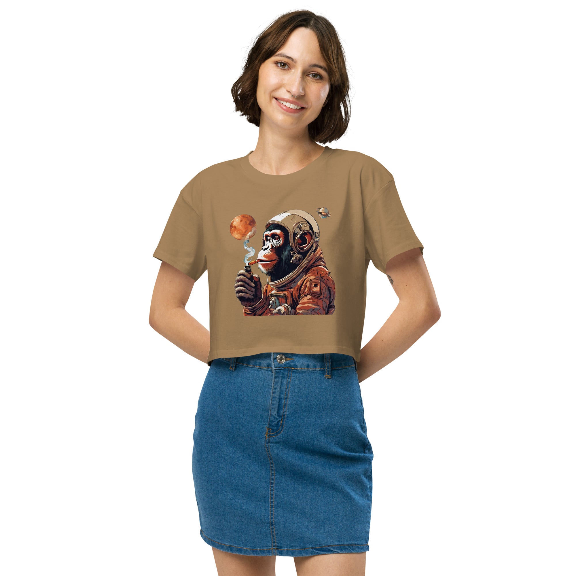 Ape Astronaut Women’s Crop Top