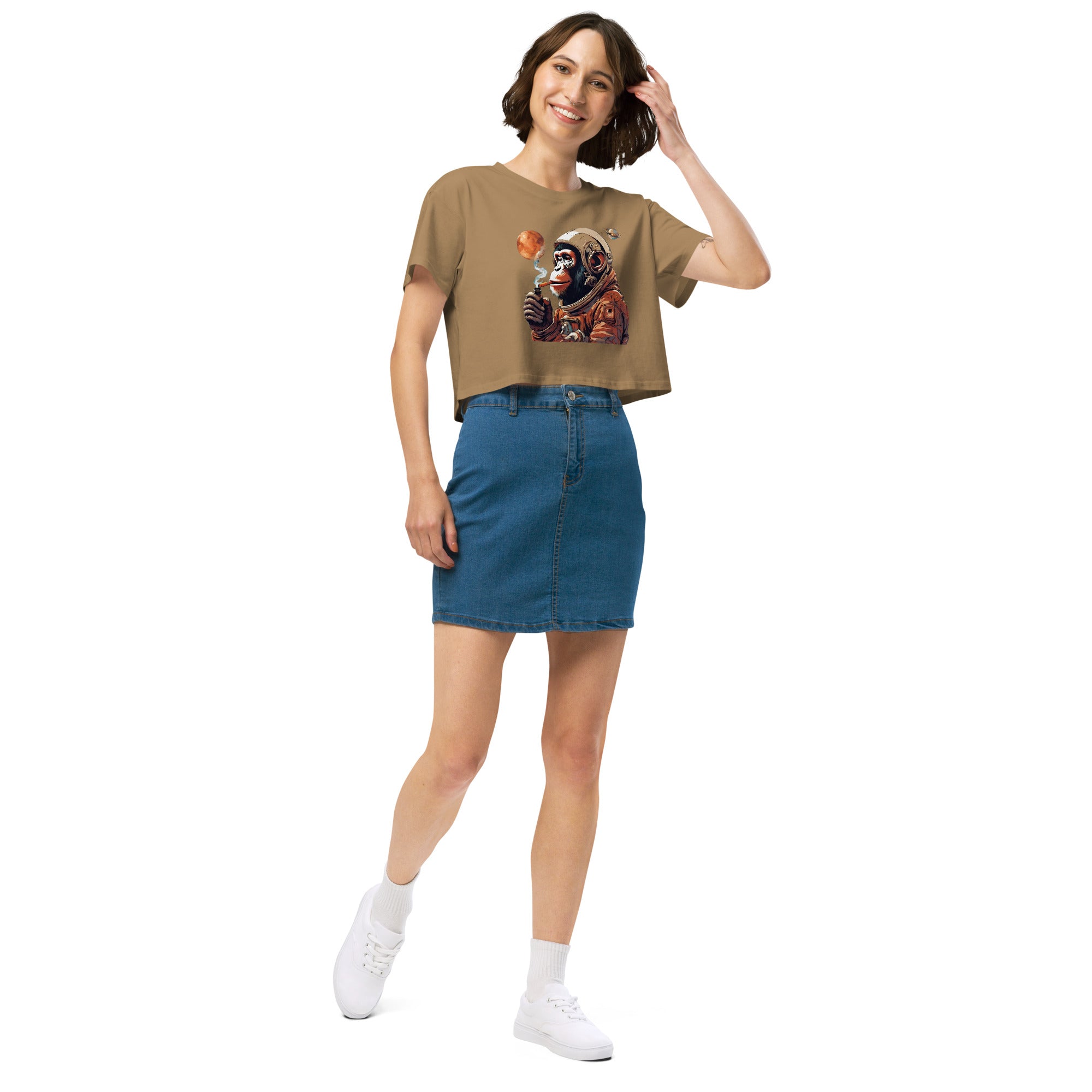 Ape Astronaut Women’s Crop Top