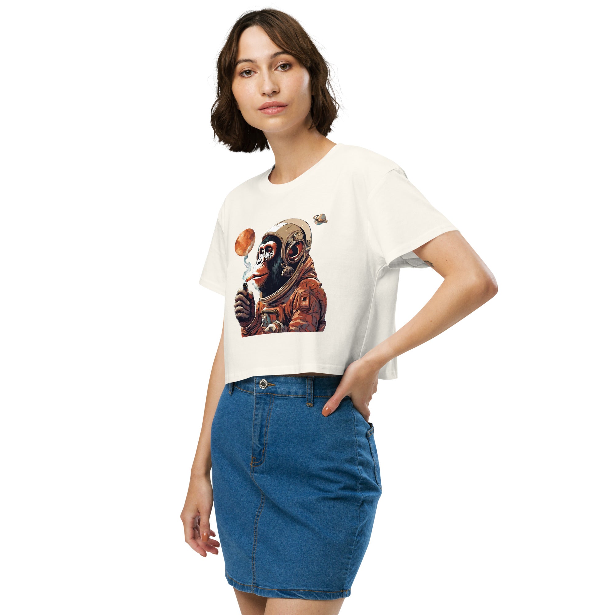 Ape Astronaut Women’s Crop Top