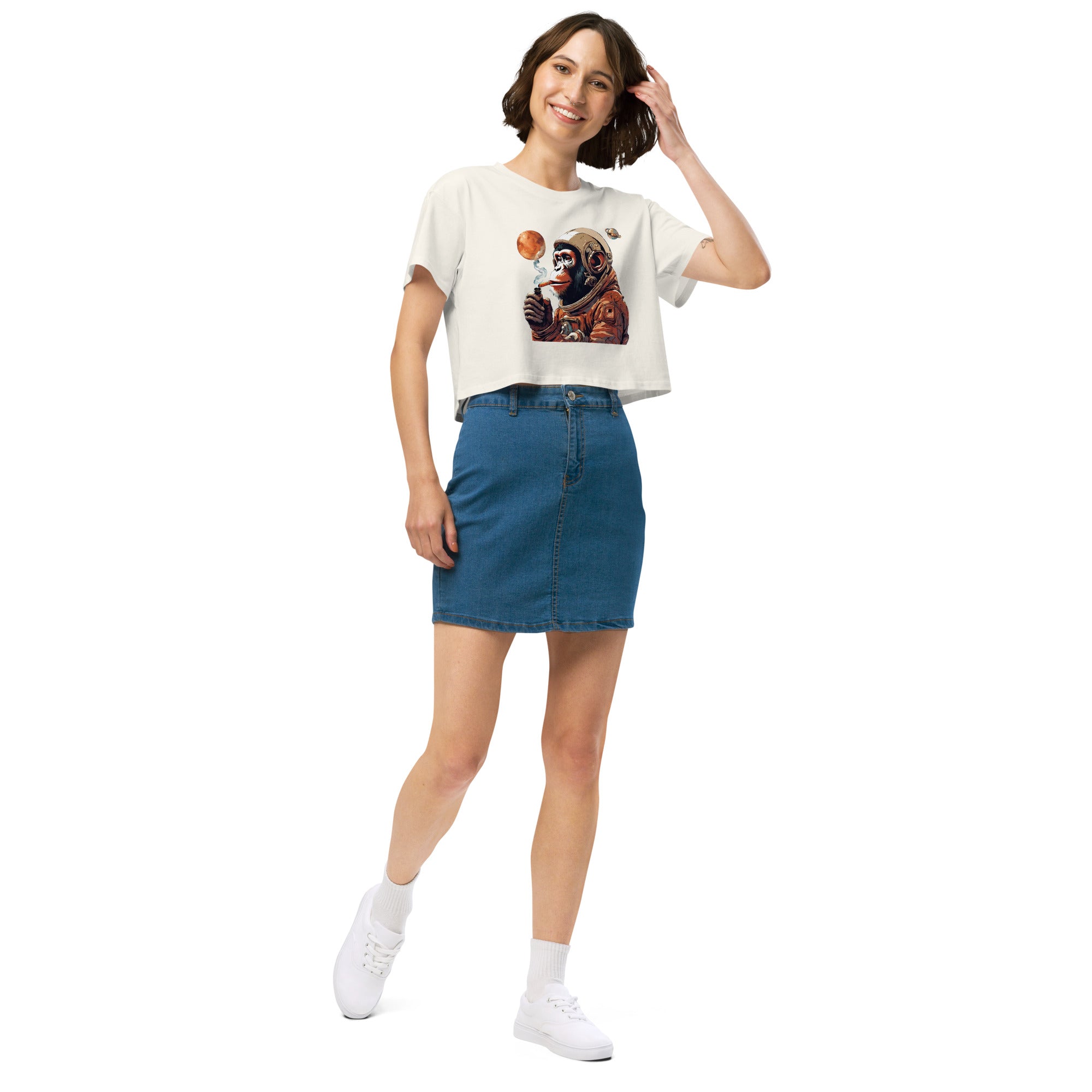 Ape Astronaut Women’s Crop Top