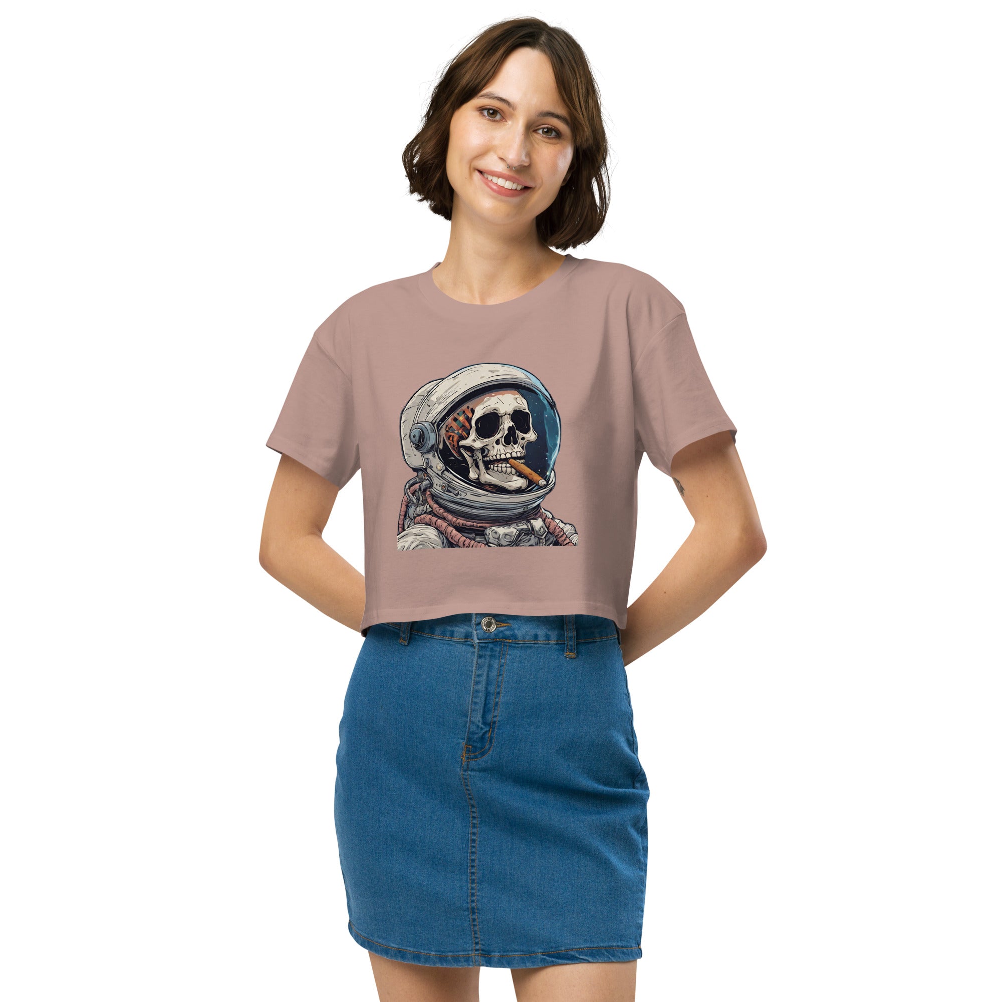 Space Blaze Women’s Crop Top