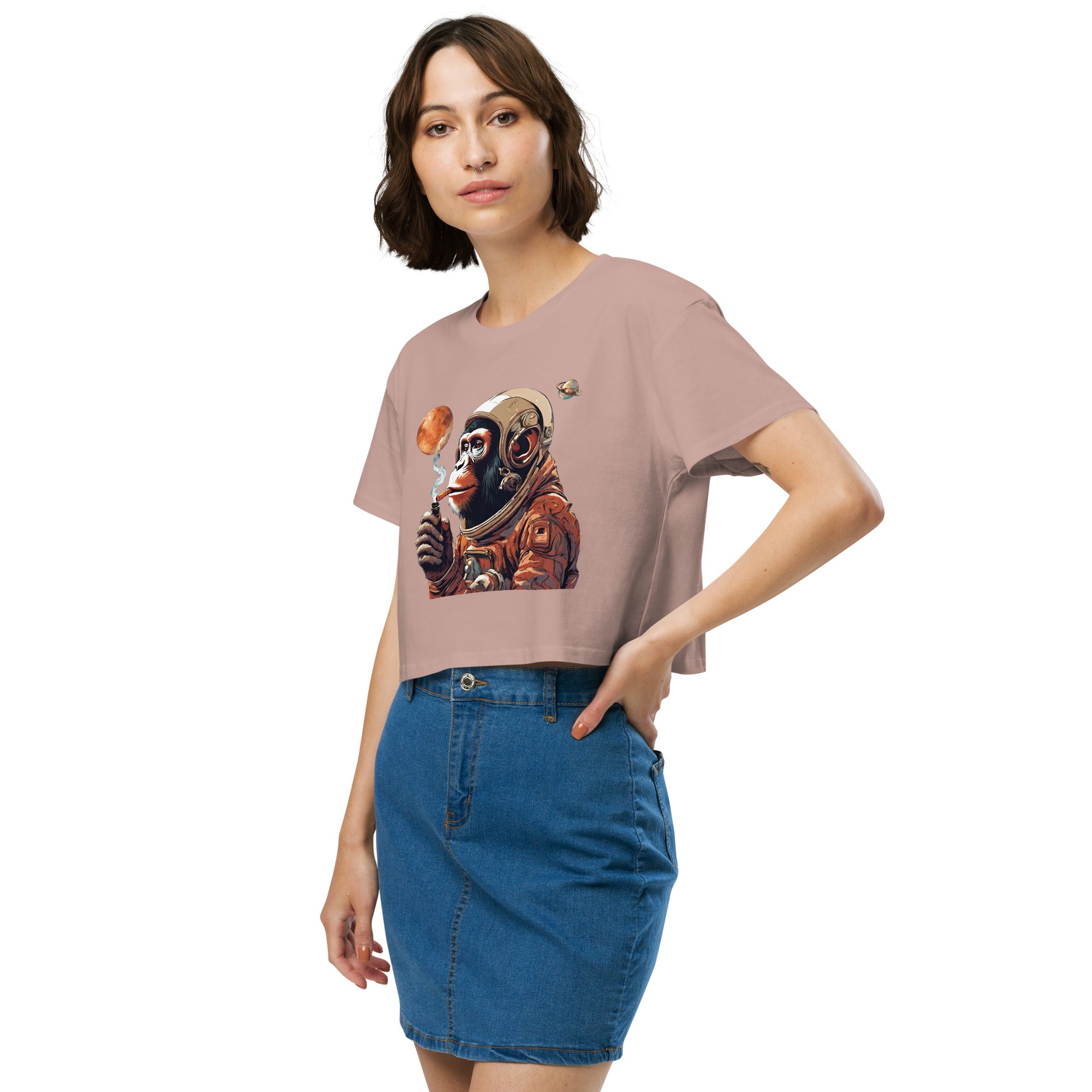 Ape Astronaut Women’s Crop Top