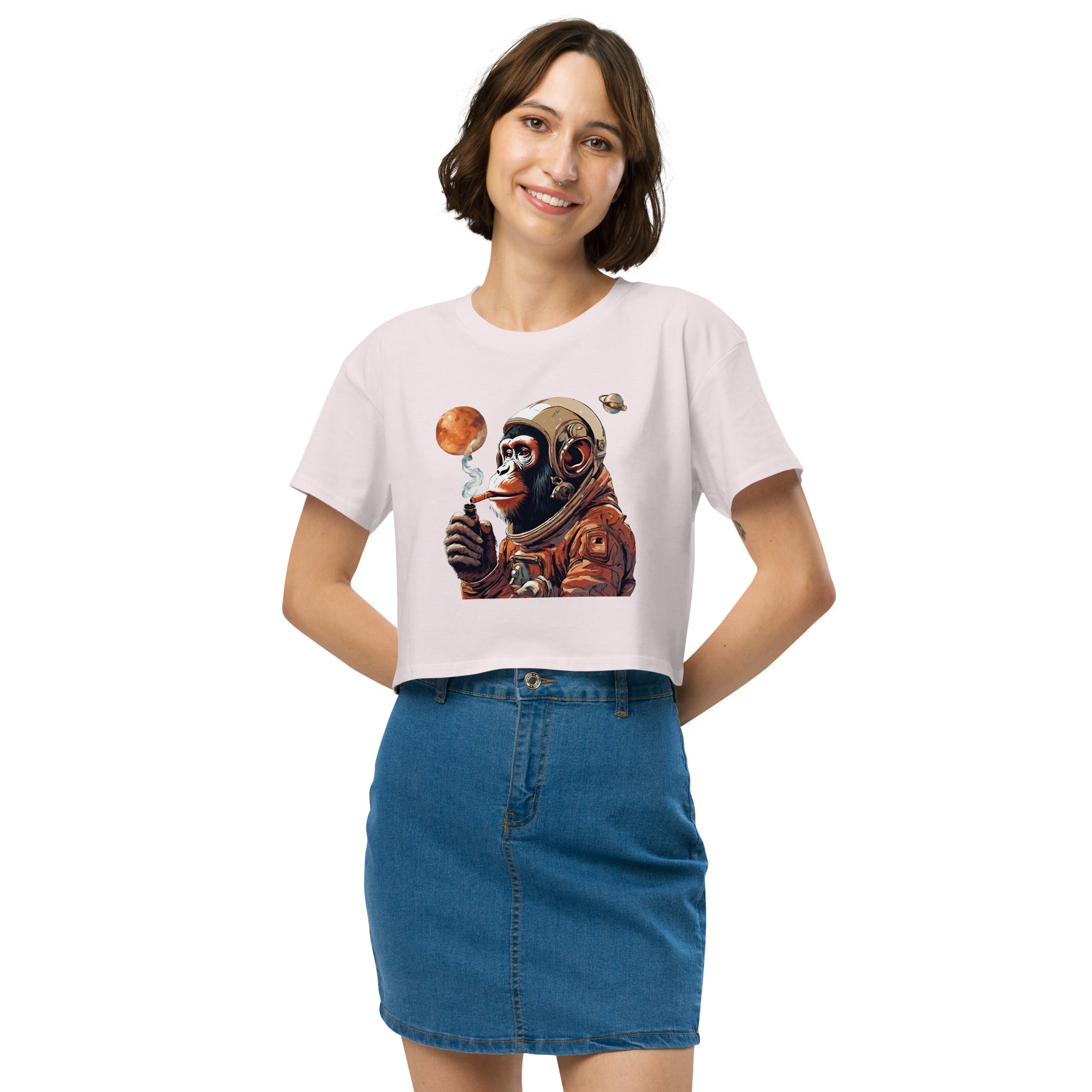 Ape Astronaut Women’s Crop Top