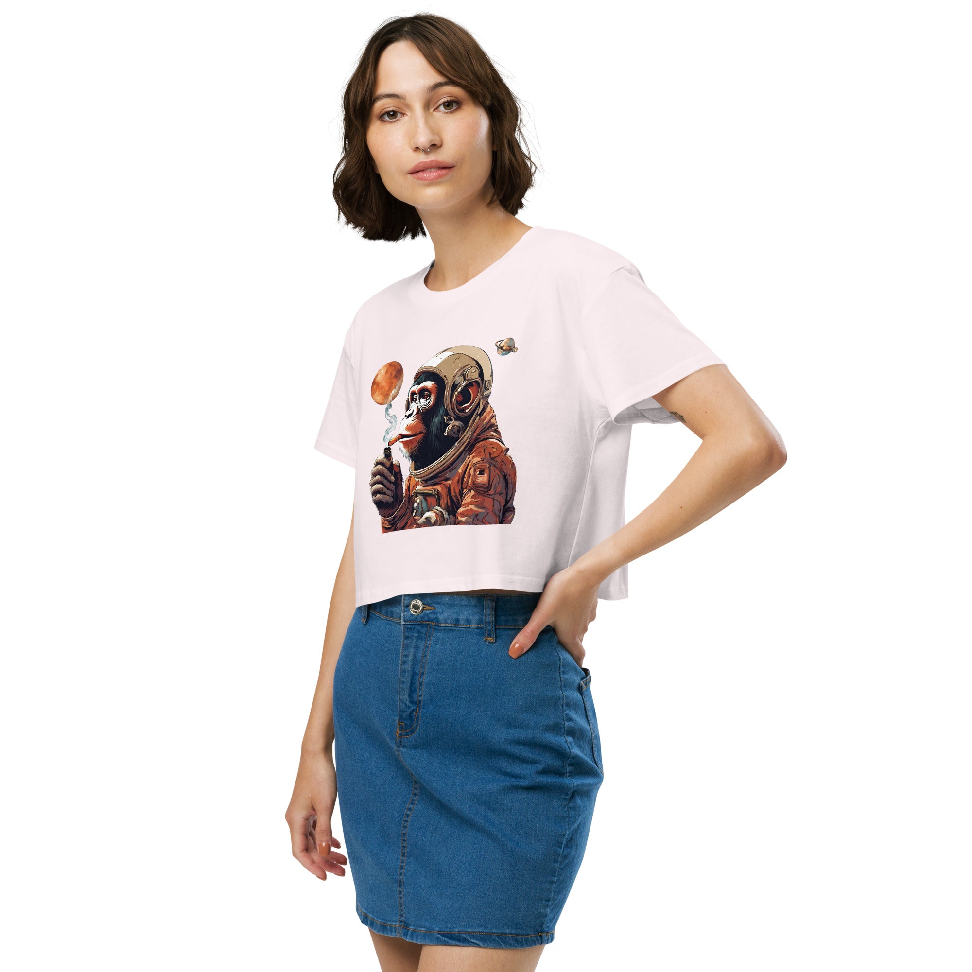 Ape Astronaut Women’s Crop Top