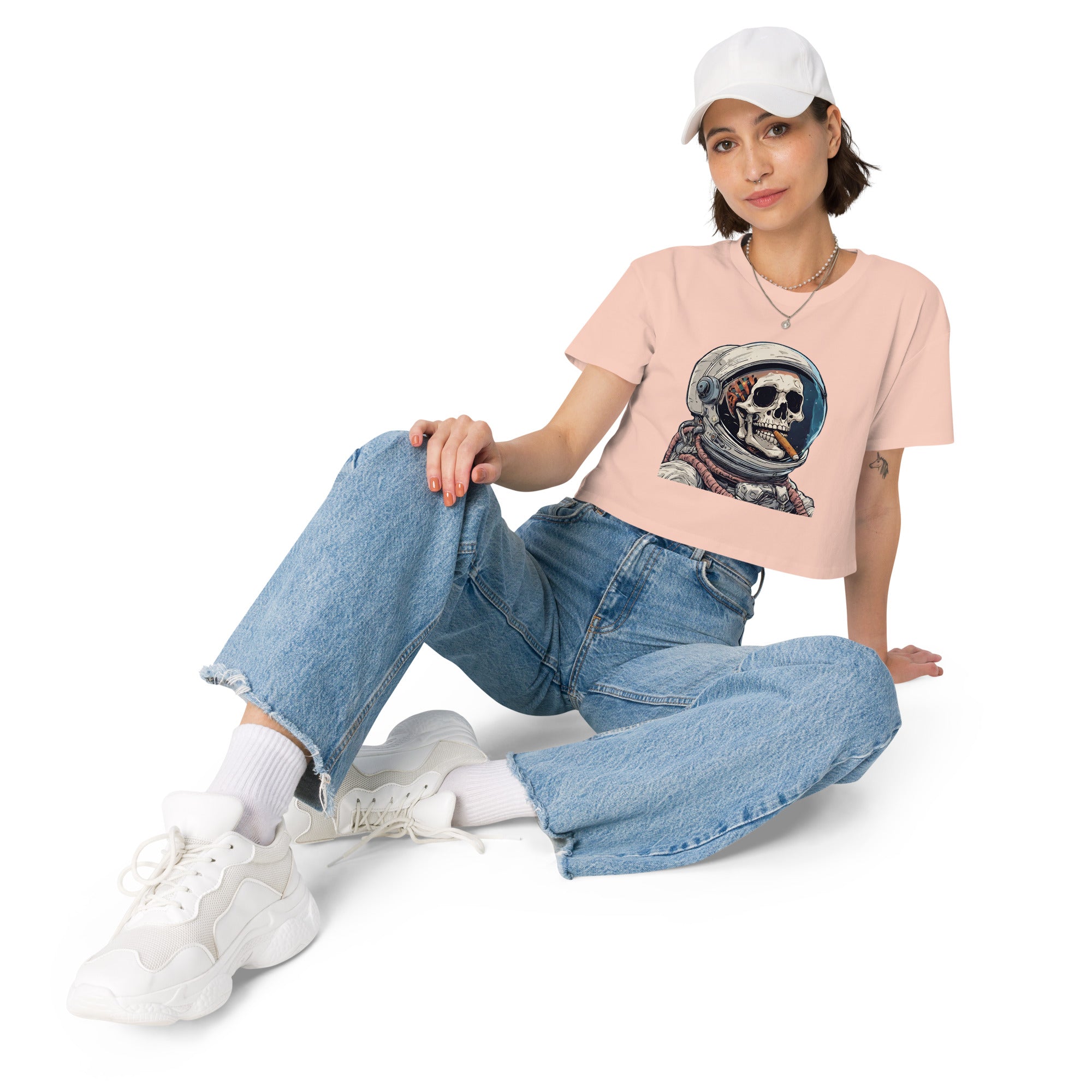 Space Blaze Women’s Crop Top