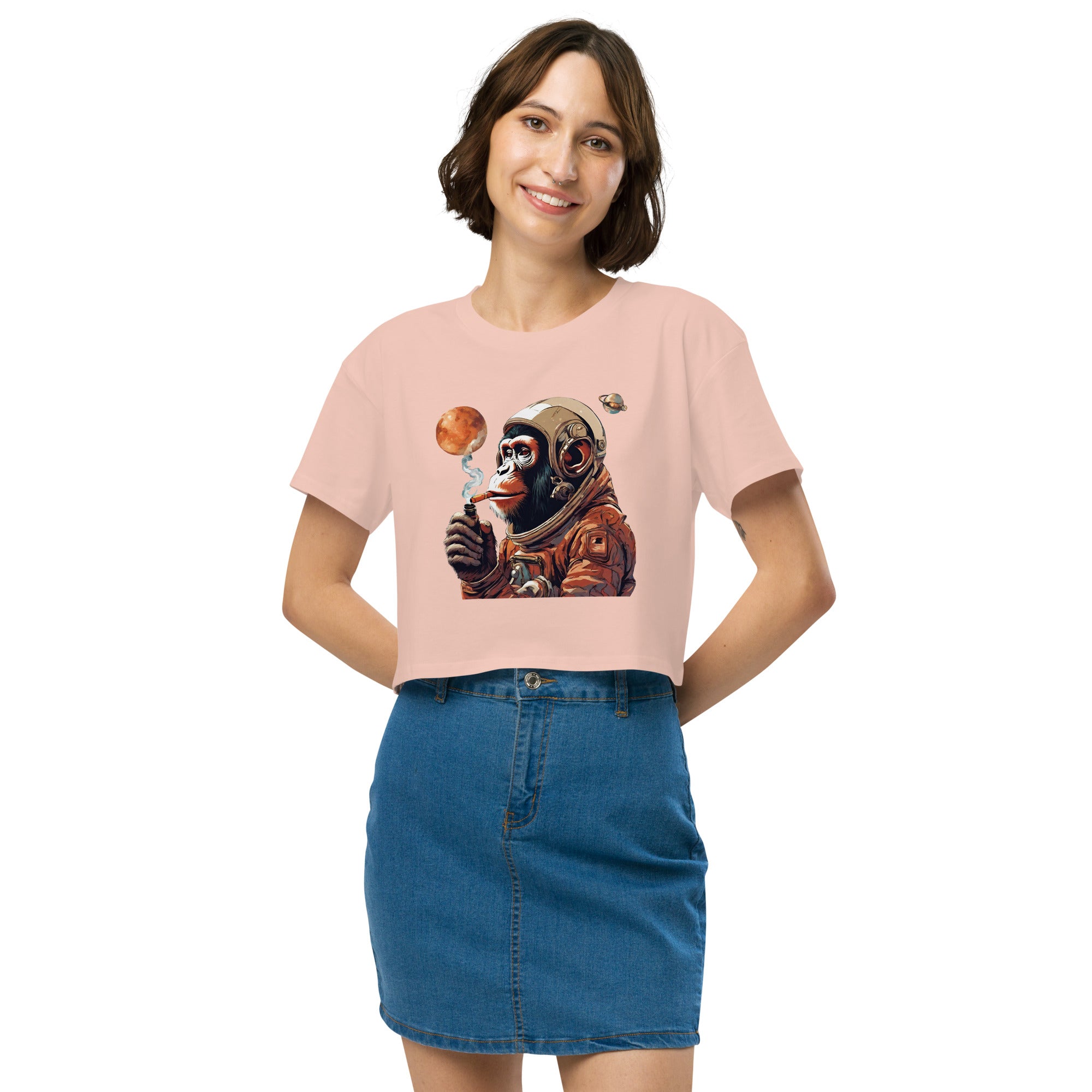 Ape Astronaut Women’s Crop Top