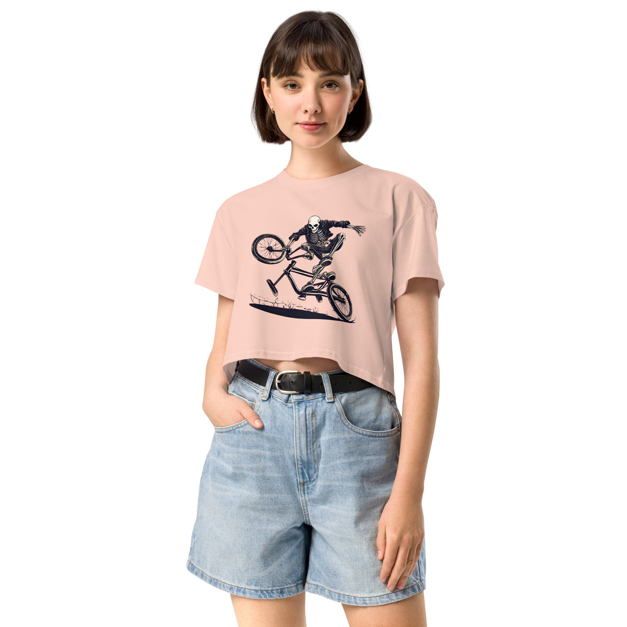 Till the Wheels Fall Off Women’s Crop Top