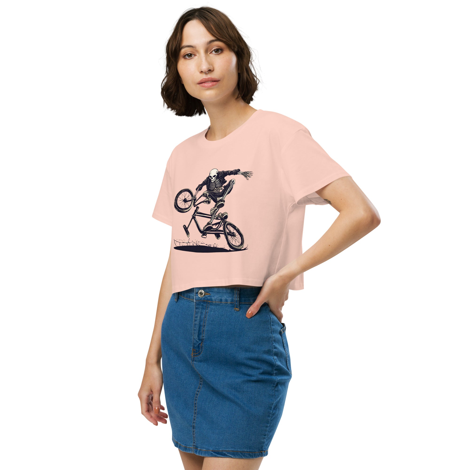 Till the Wheels Fall Off Women’s Crop Top