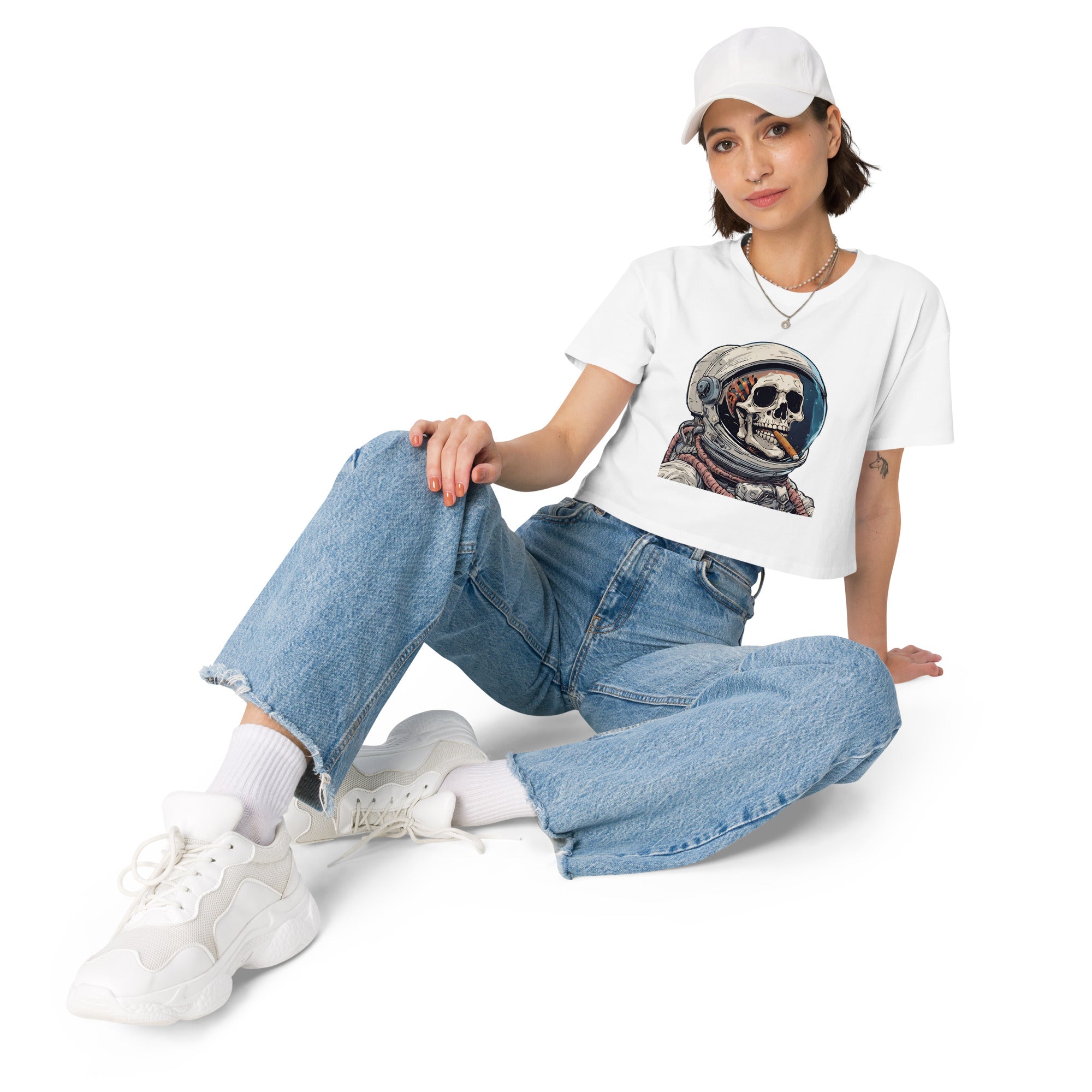 Space Blaze Women’s Crop Top