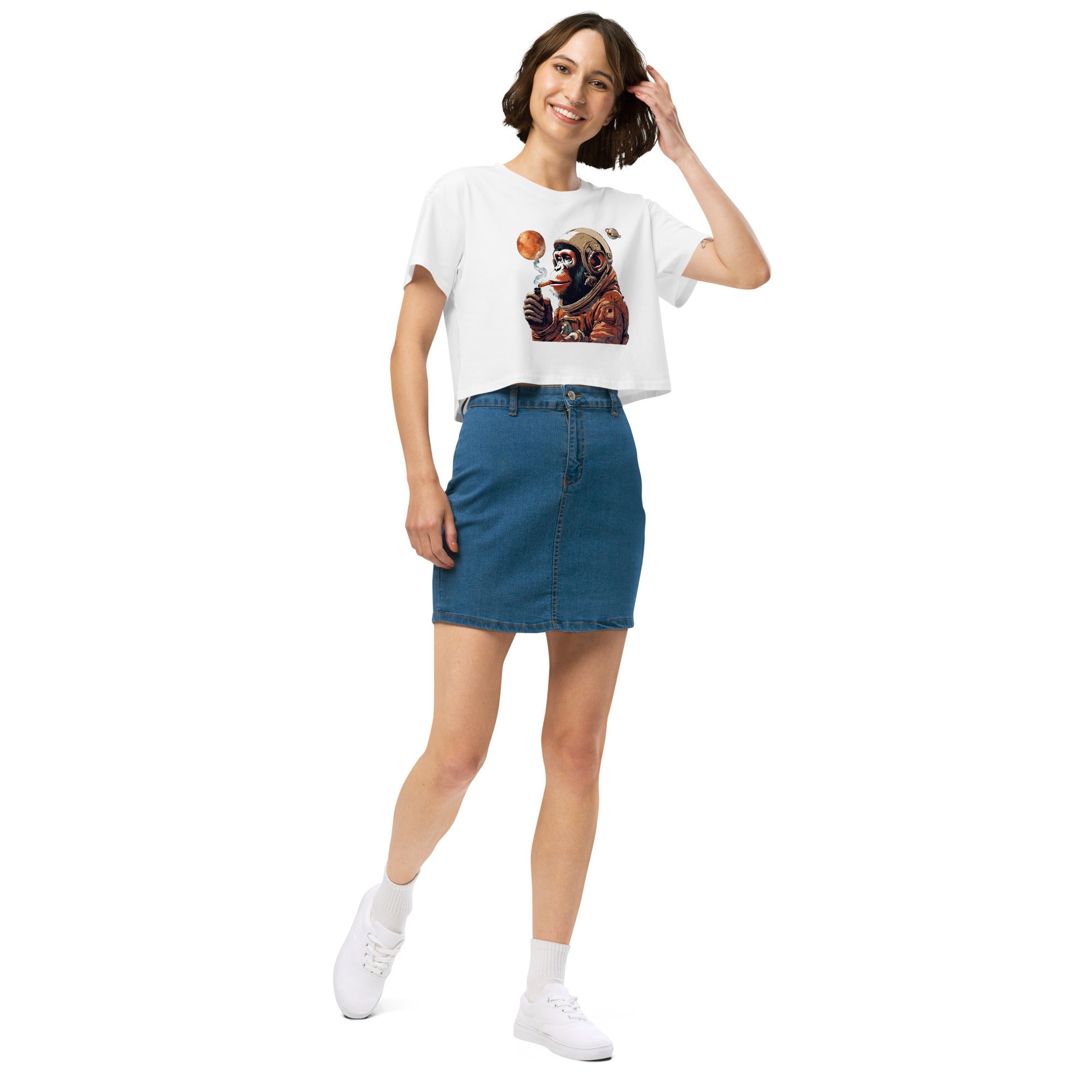 Ape Astronaut Women’s Crop Top