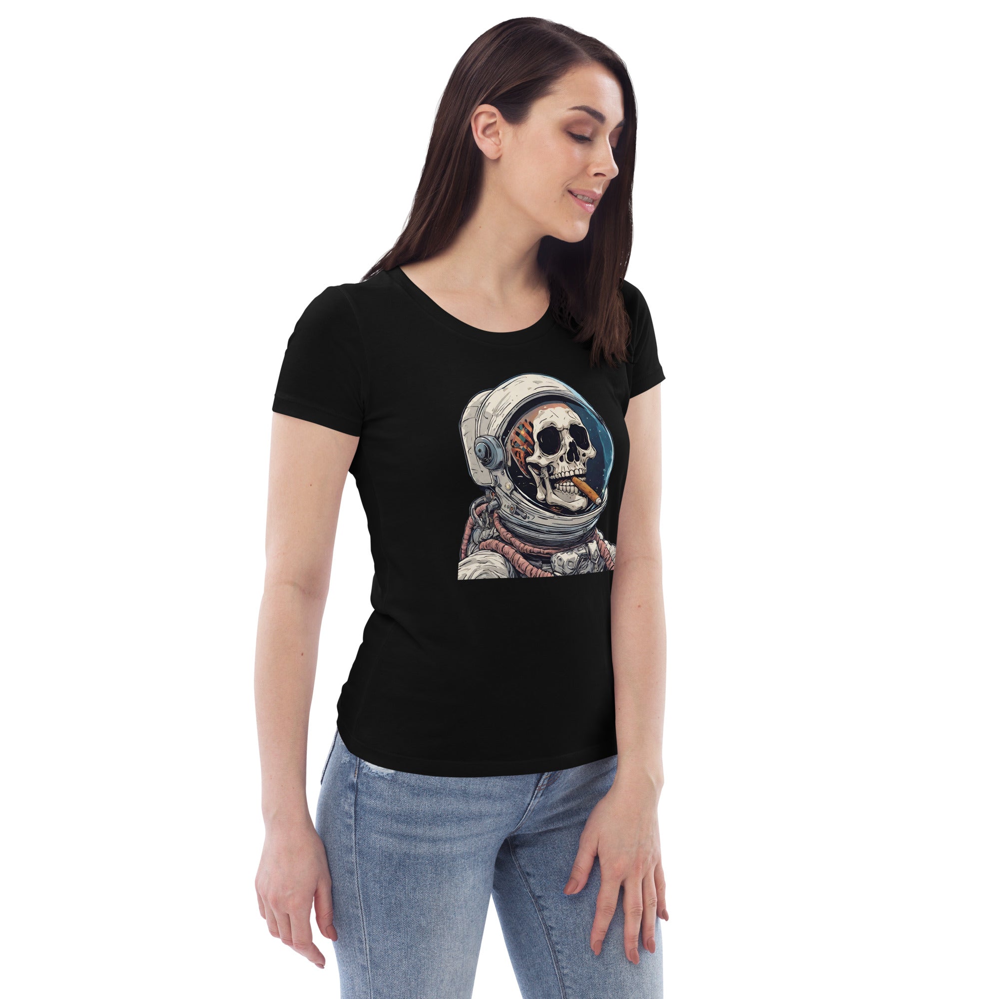 Space Blaze Women's Fitted Eco T-Shirt