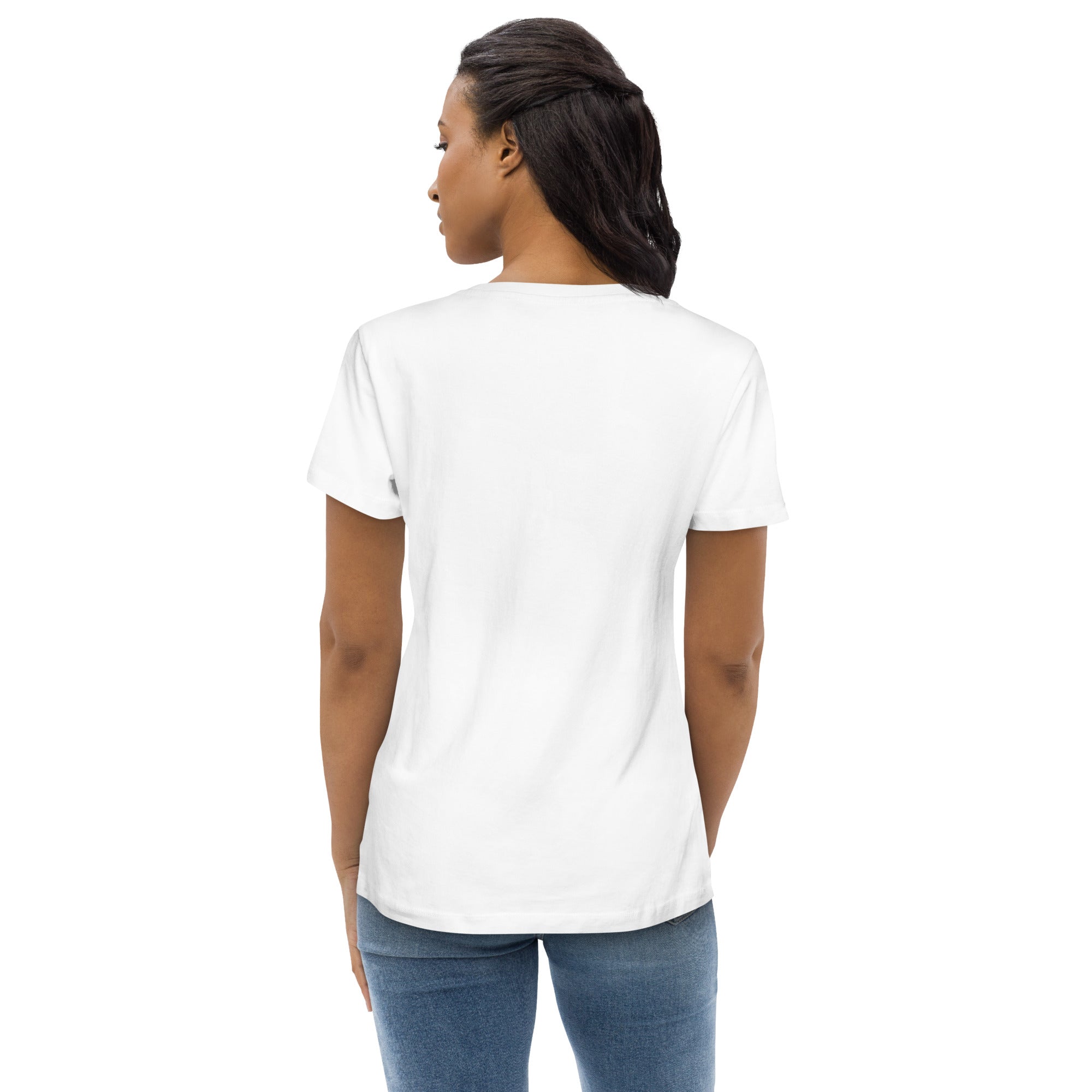 Space Blaze Women's Fitted Eco T-Shirt