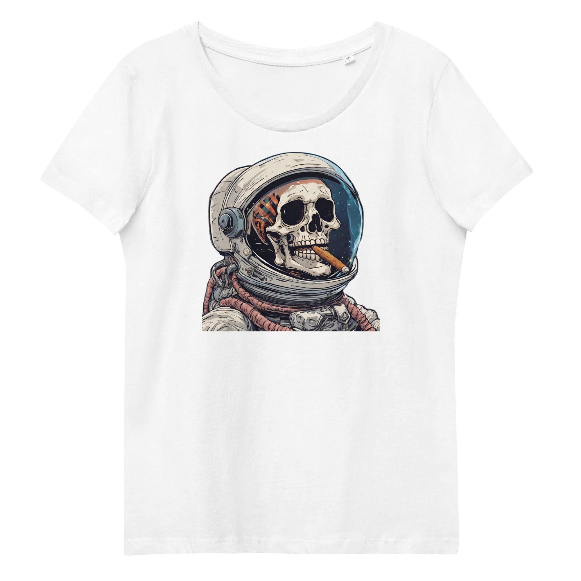 Space Blaze Women's Fitted Eco T-Shirt