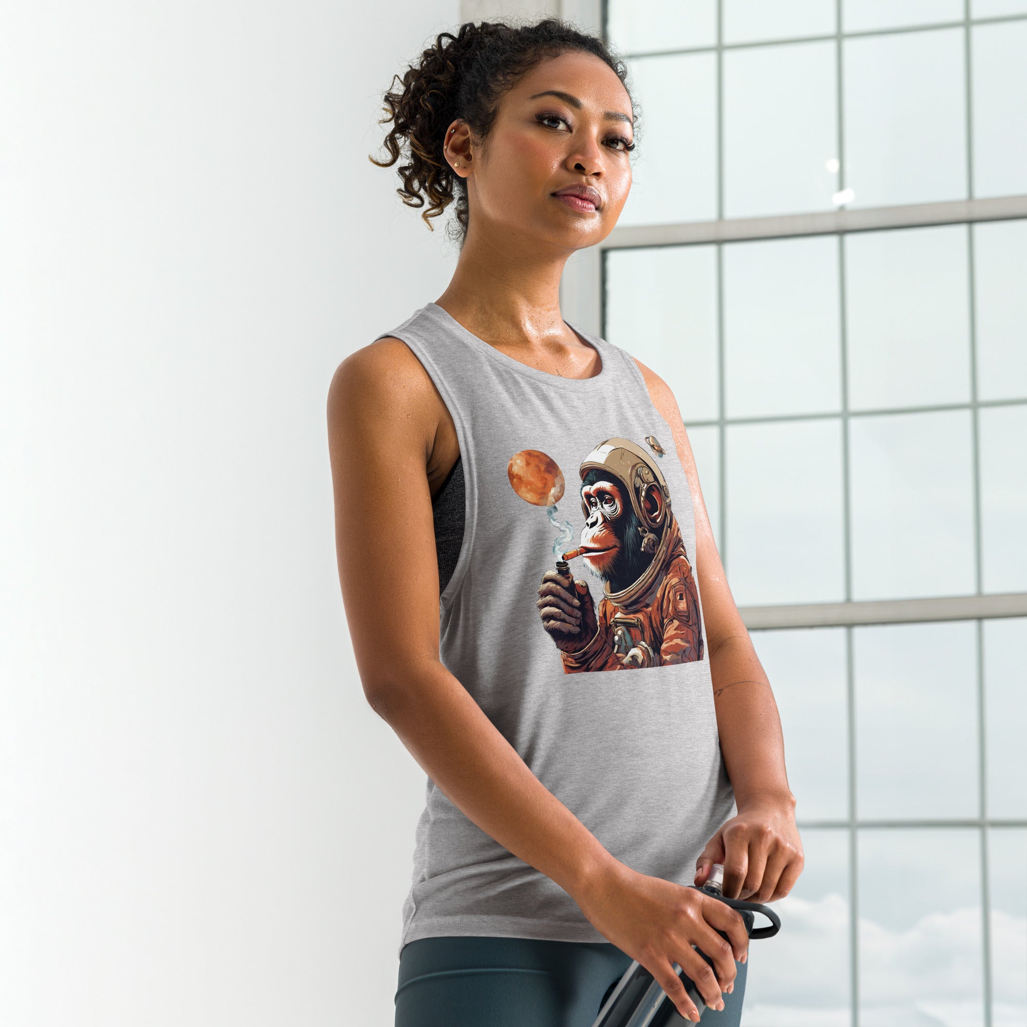 Ape Astronaut Ladies’ Muscle Tank