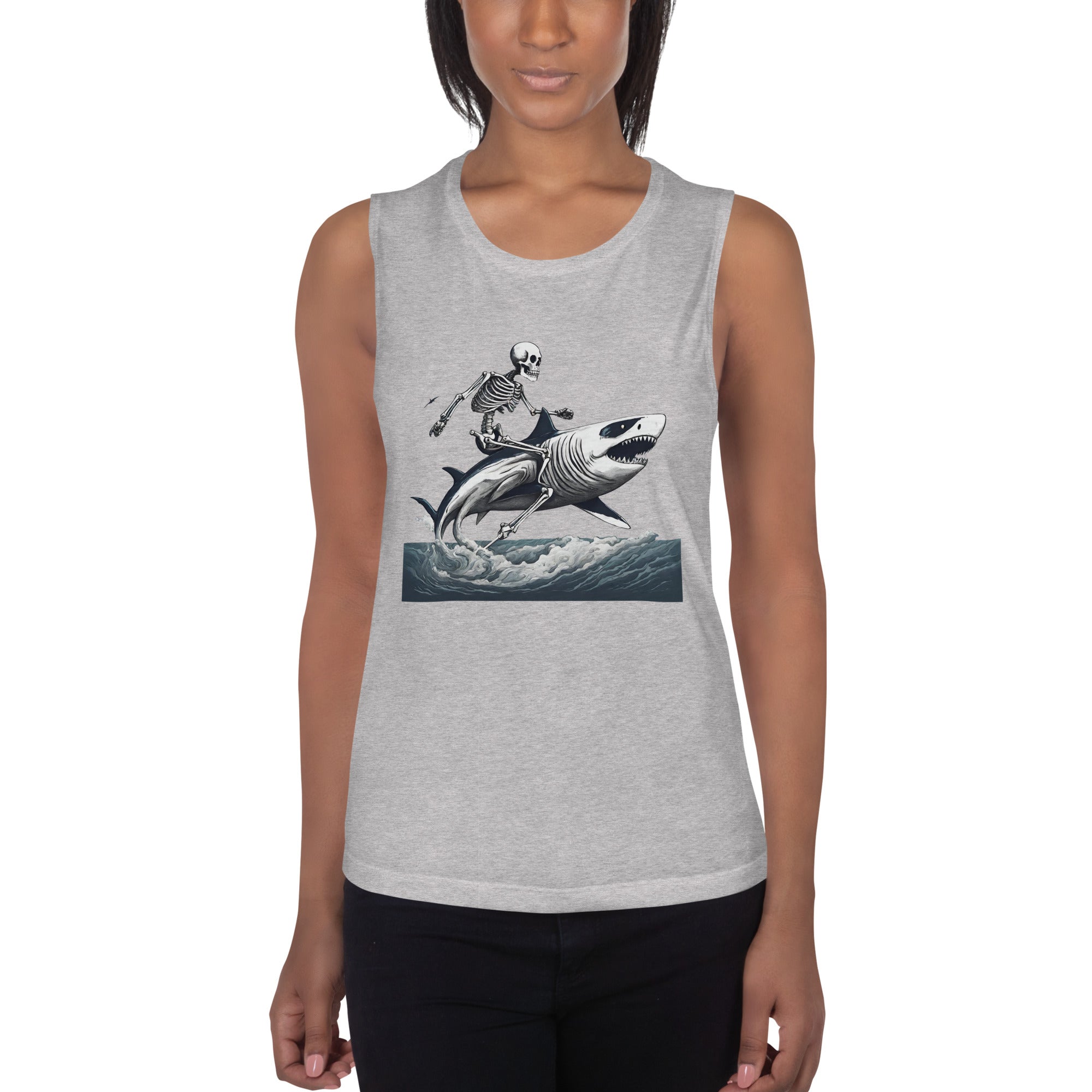 Ride or Die Ladies’ Muscle Tank