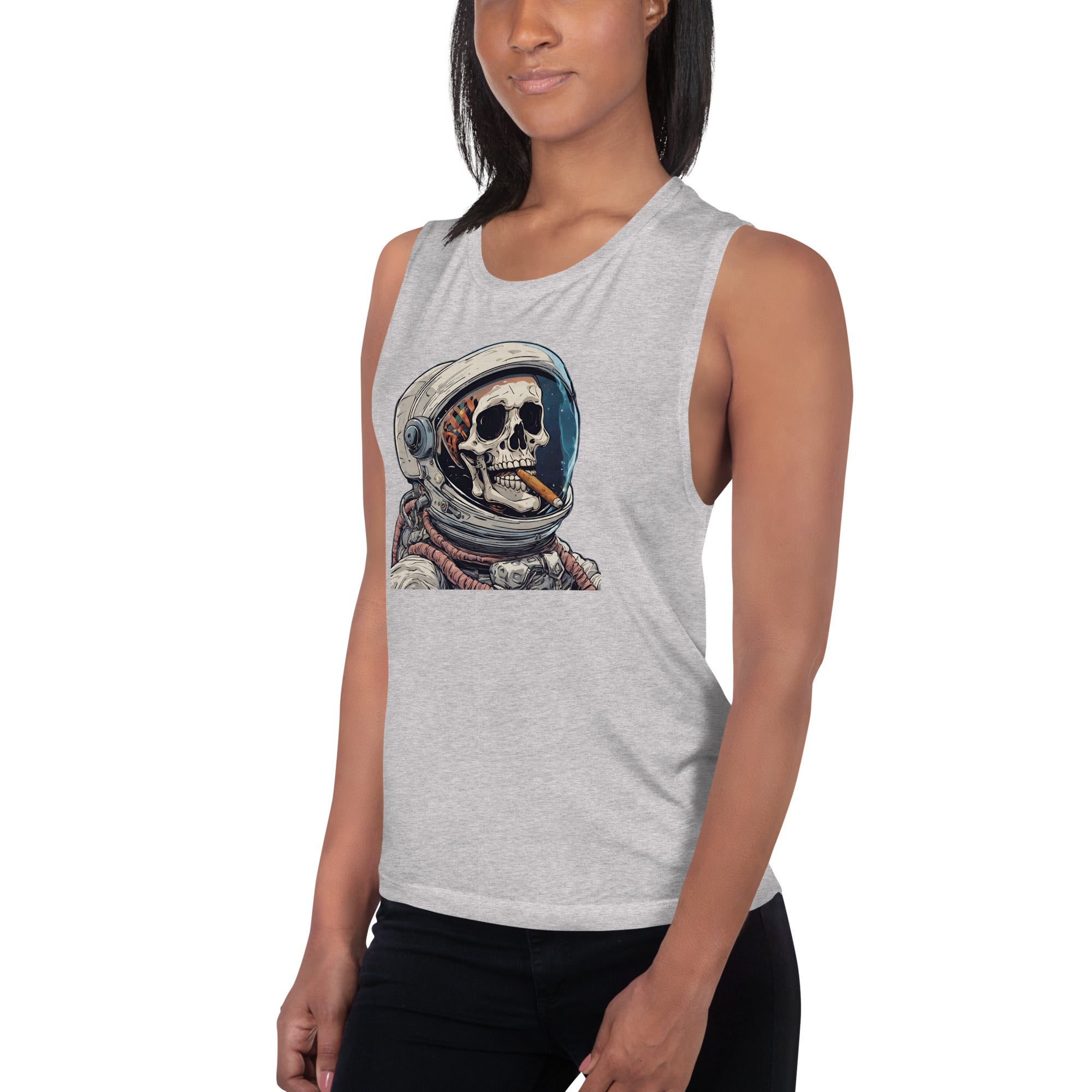 Space Blaze Ladies’ Muscle Tank