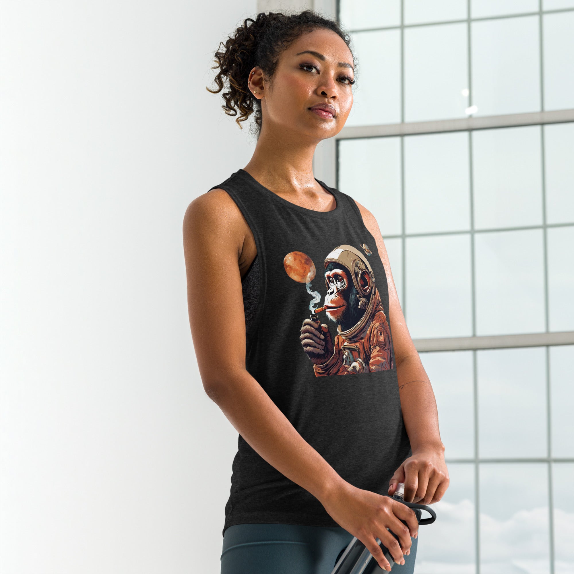 Ape Astronaut Ladies’ Muscle Tank