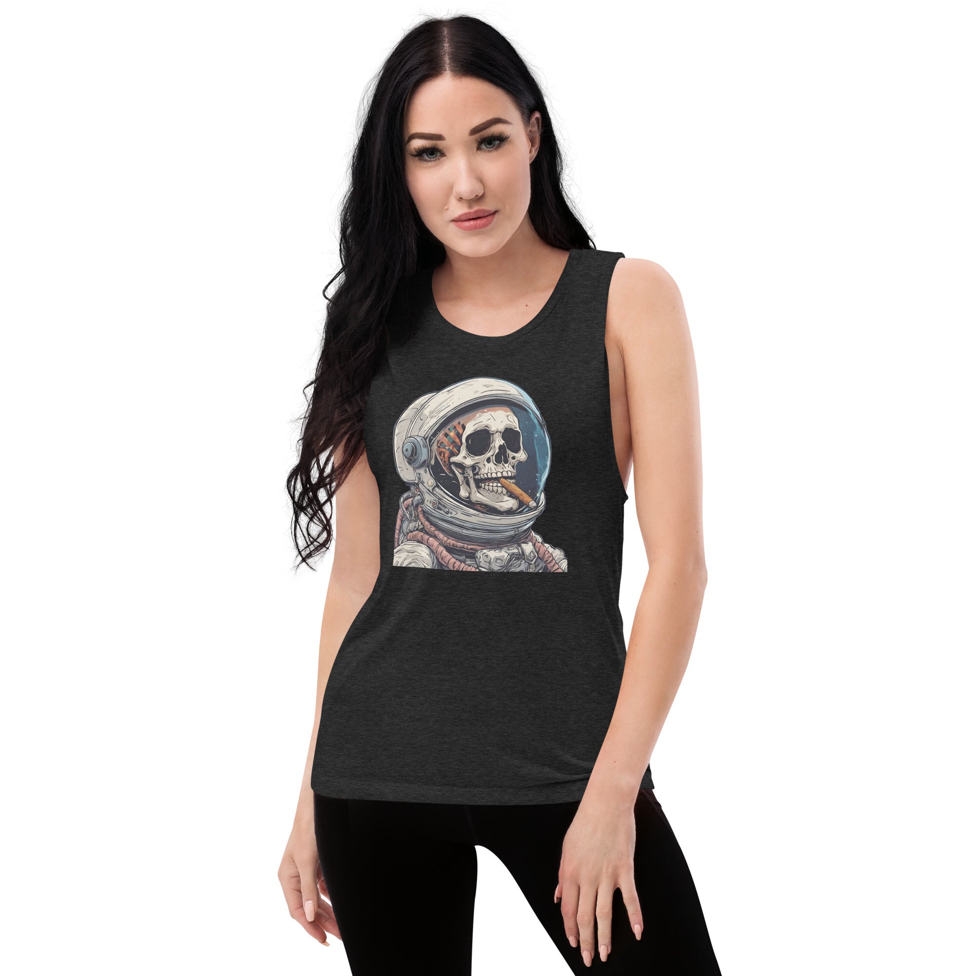 Space Blaze Ladies’ Muscle Tank