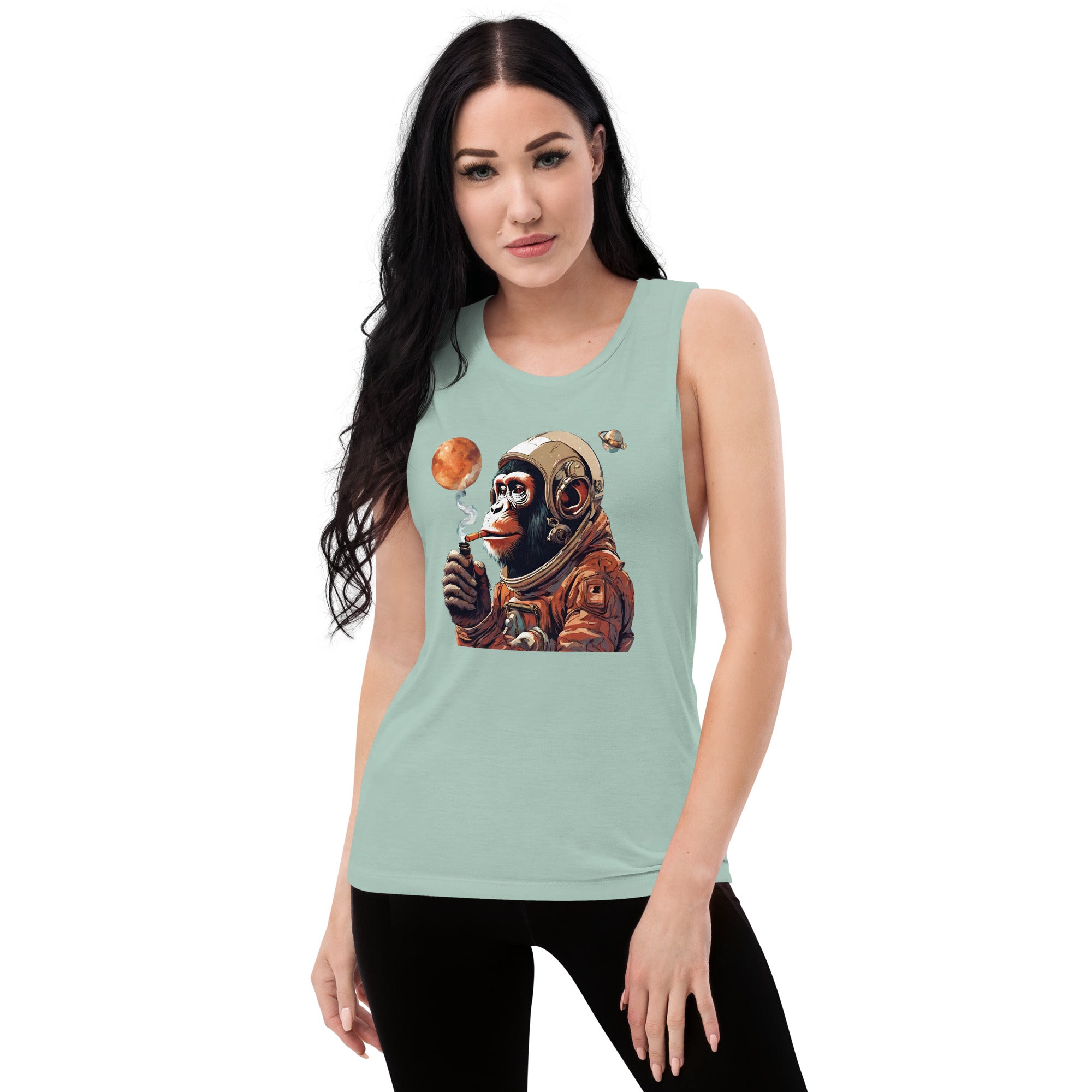 Ape Astronaut Ladies’ Muscle Tank