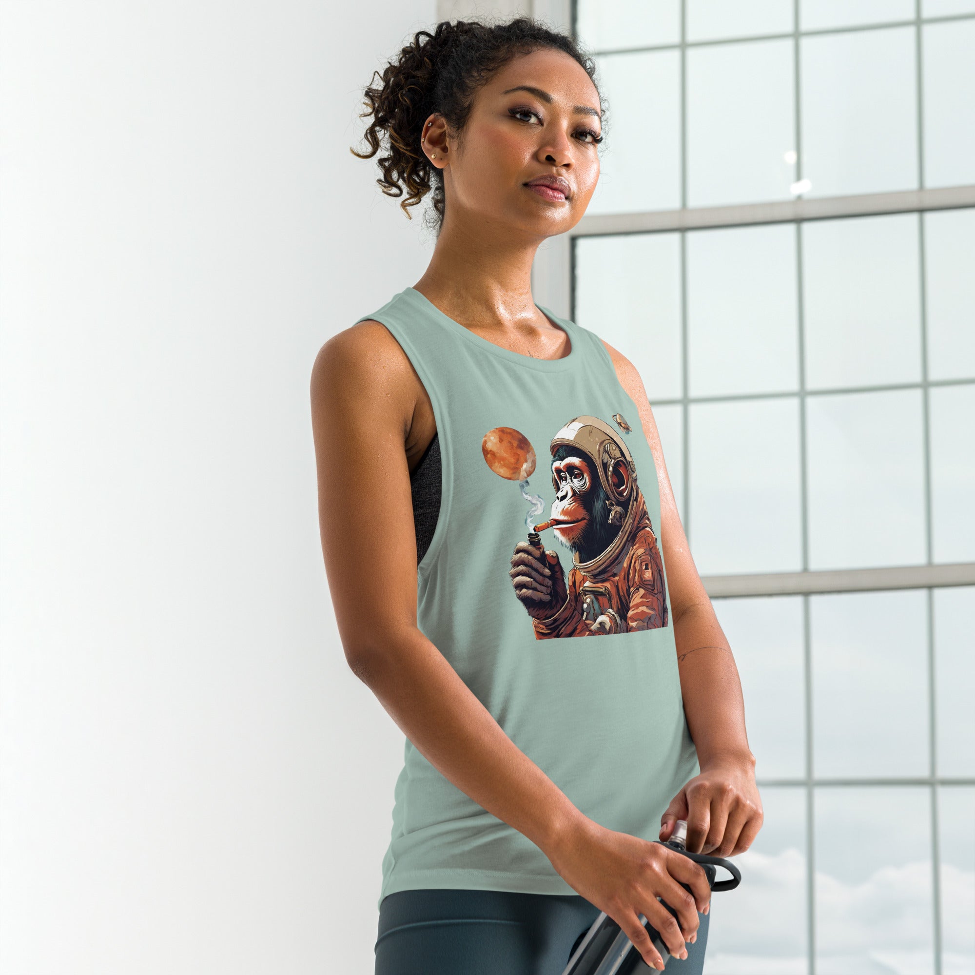 Ape Astronaut Ladies’ Muscle Tank