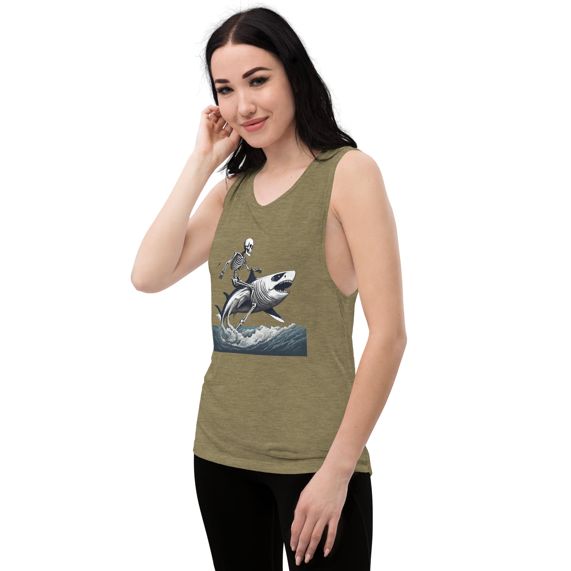 Ride or Die Ladies’ Muscle Tank