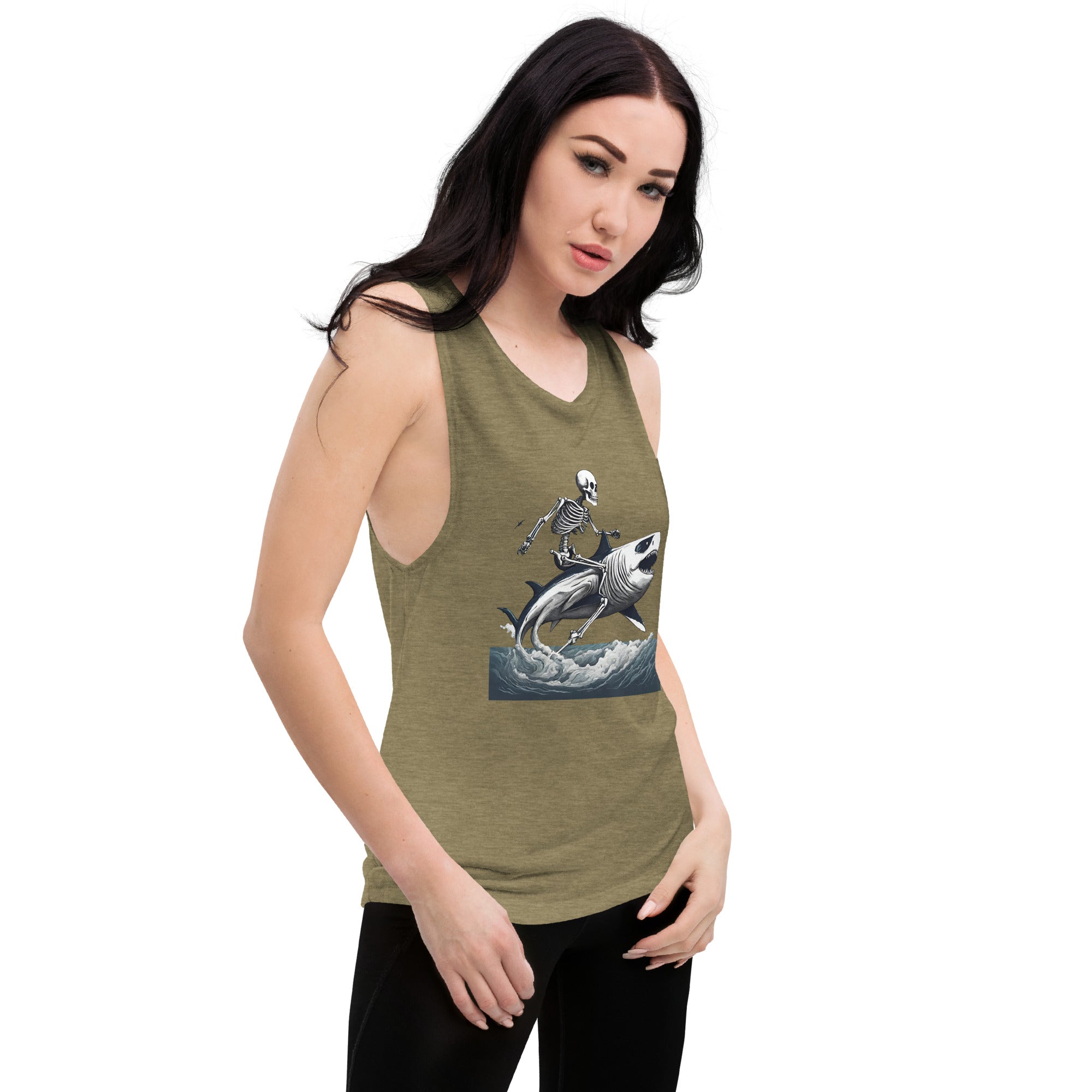 Ride or Die Ladies’ Muscle Tank