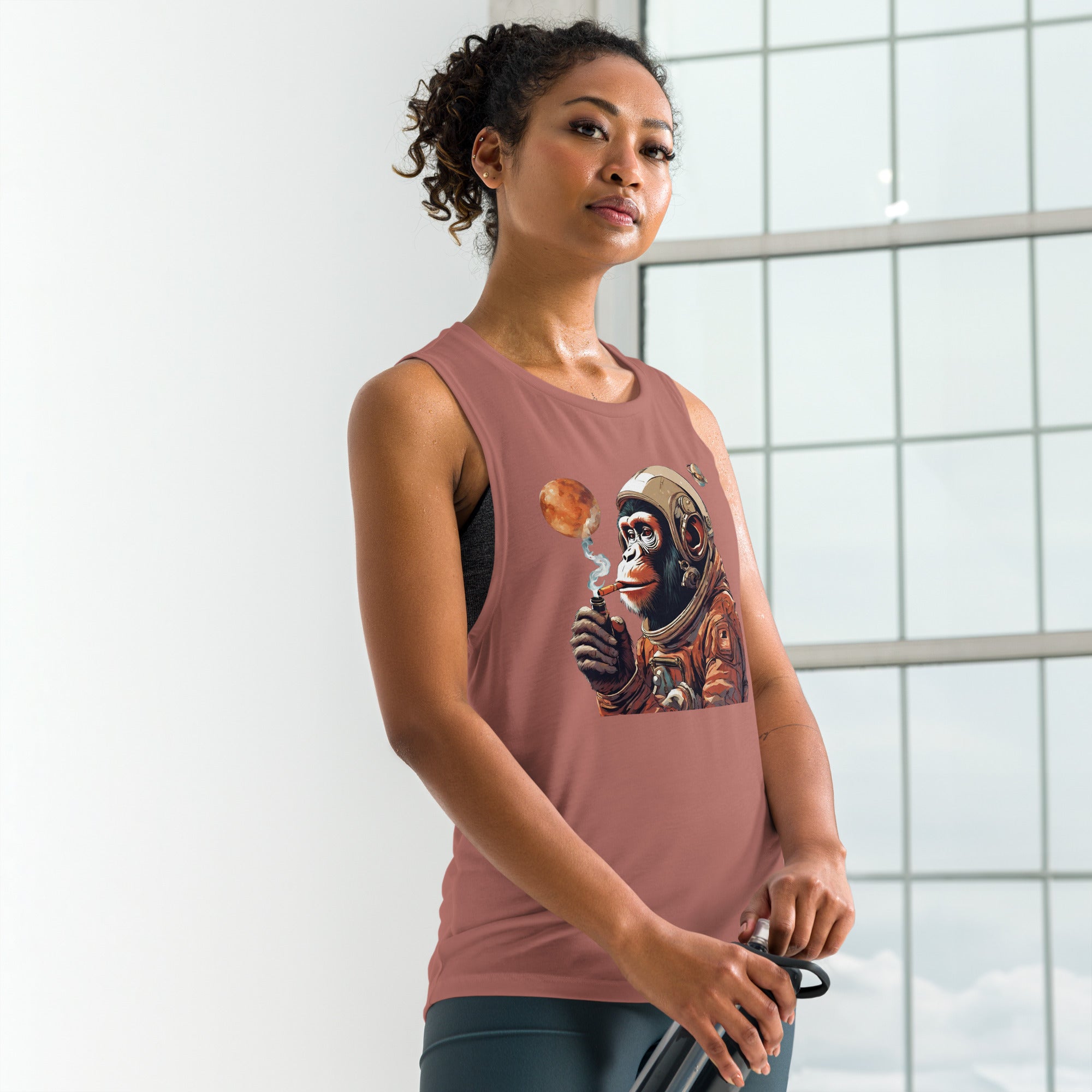 Ape Astronaut Ladies’ Muscle Tank