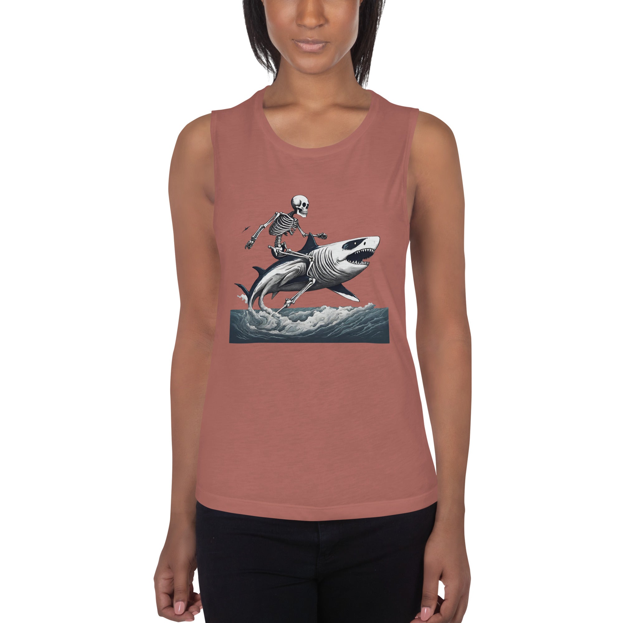 Ride or Die Ladies’ Muscle Tank