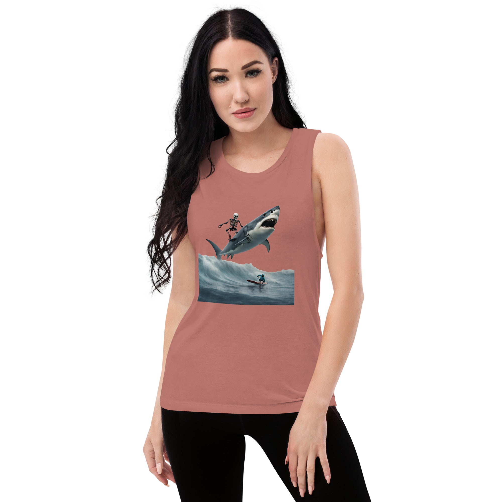 Shark Shredder Ladies’ Muscle Tank