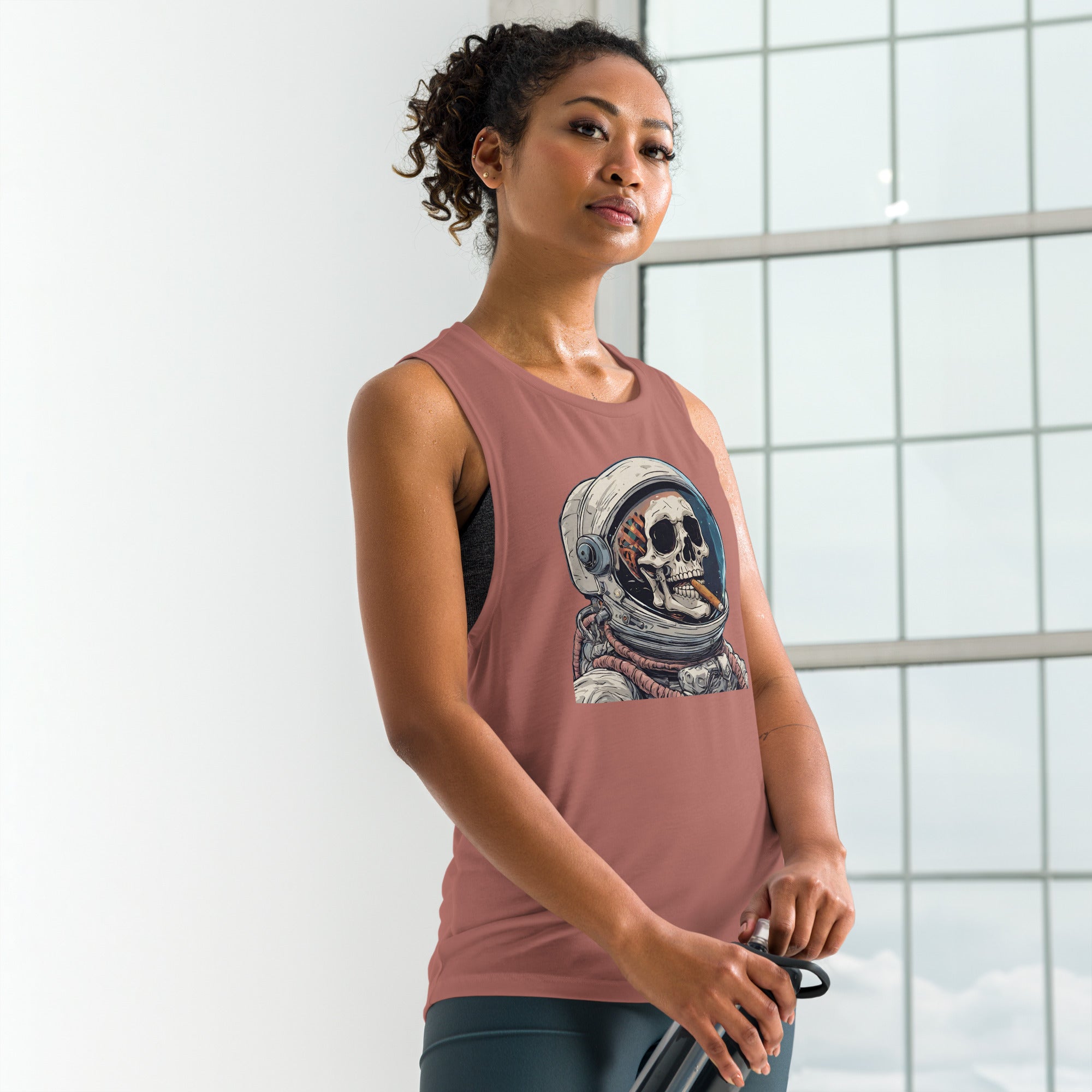 Space Blaze Ladies’ Muscle Tank