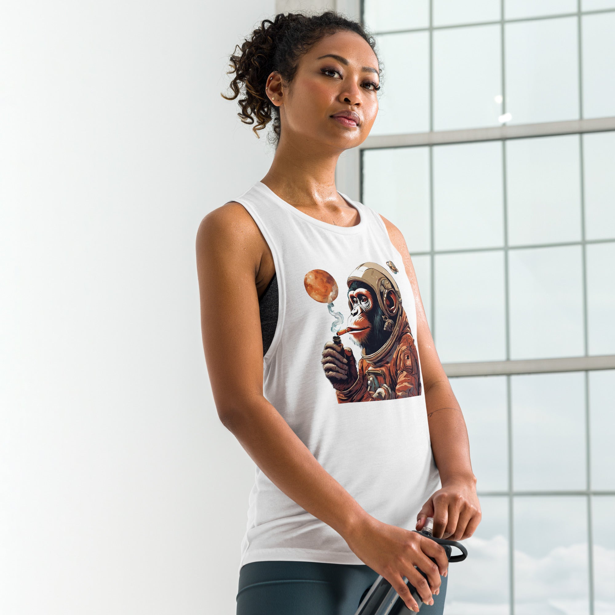 Ape Astronaut Ladies’ Muscle Tank