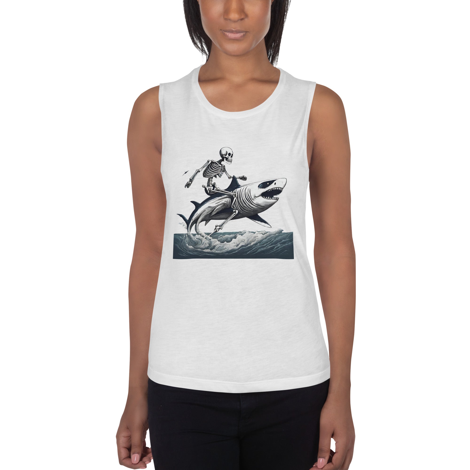 Ride or Die Ladies’ Muscle Tank