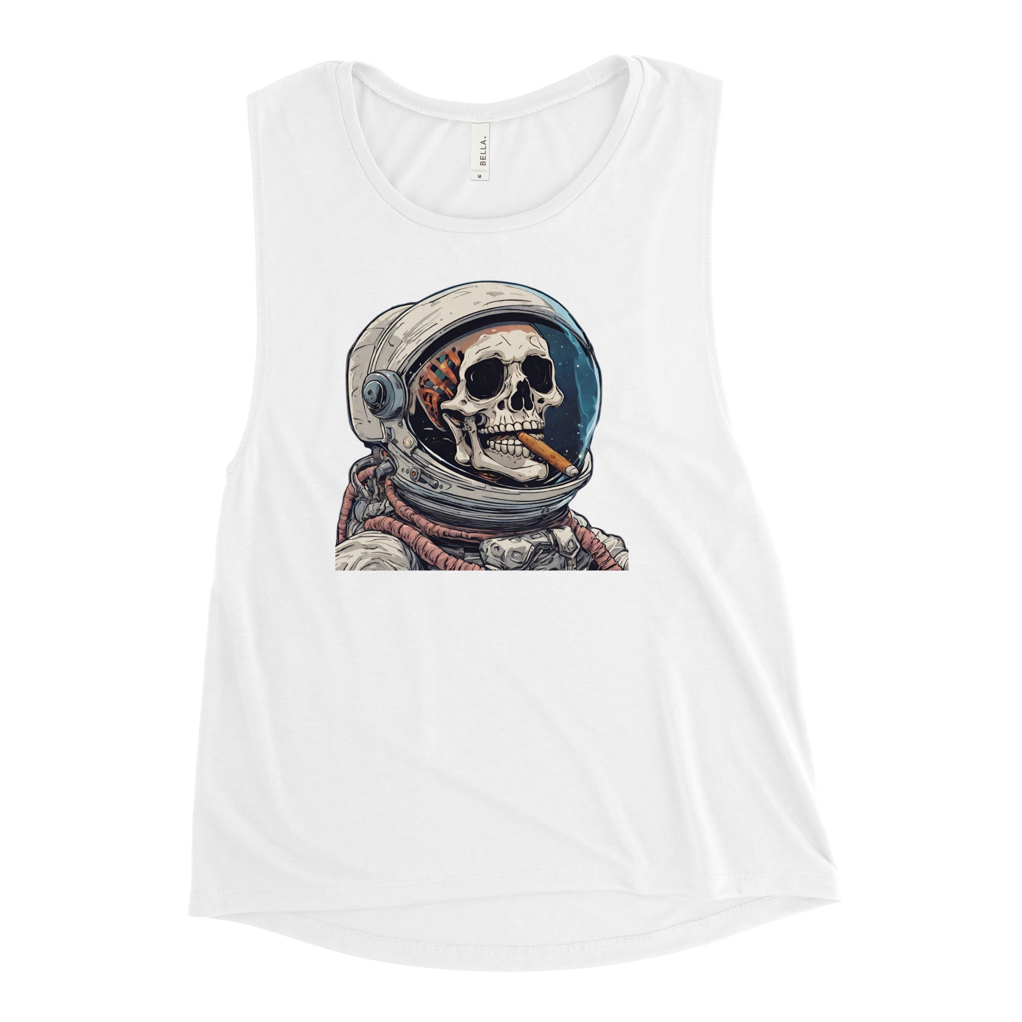 Space Blaze Ladies’ Muscle Tank