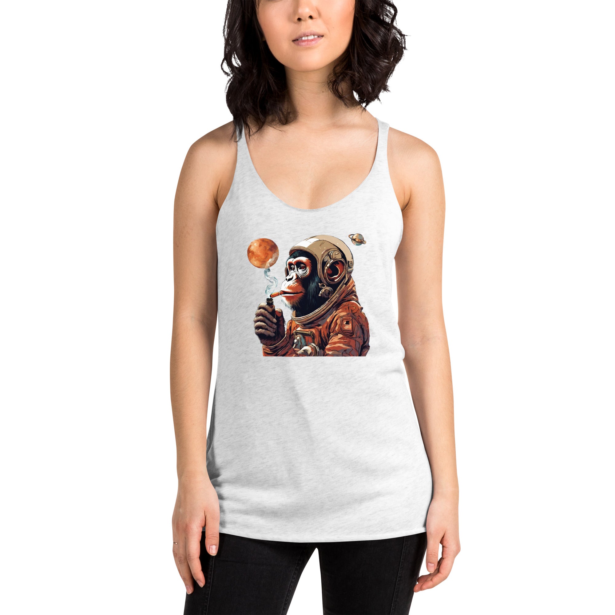 Ape Astronaut Women's Racerback Tank