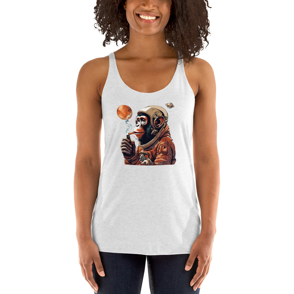 Ape Astronaut Women's Racerback Tank