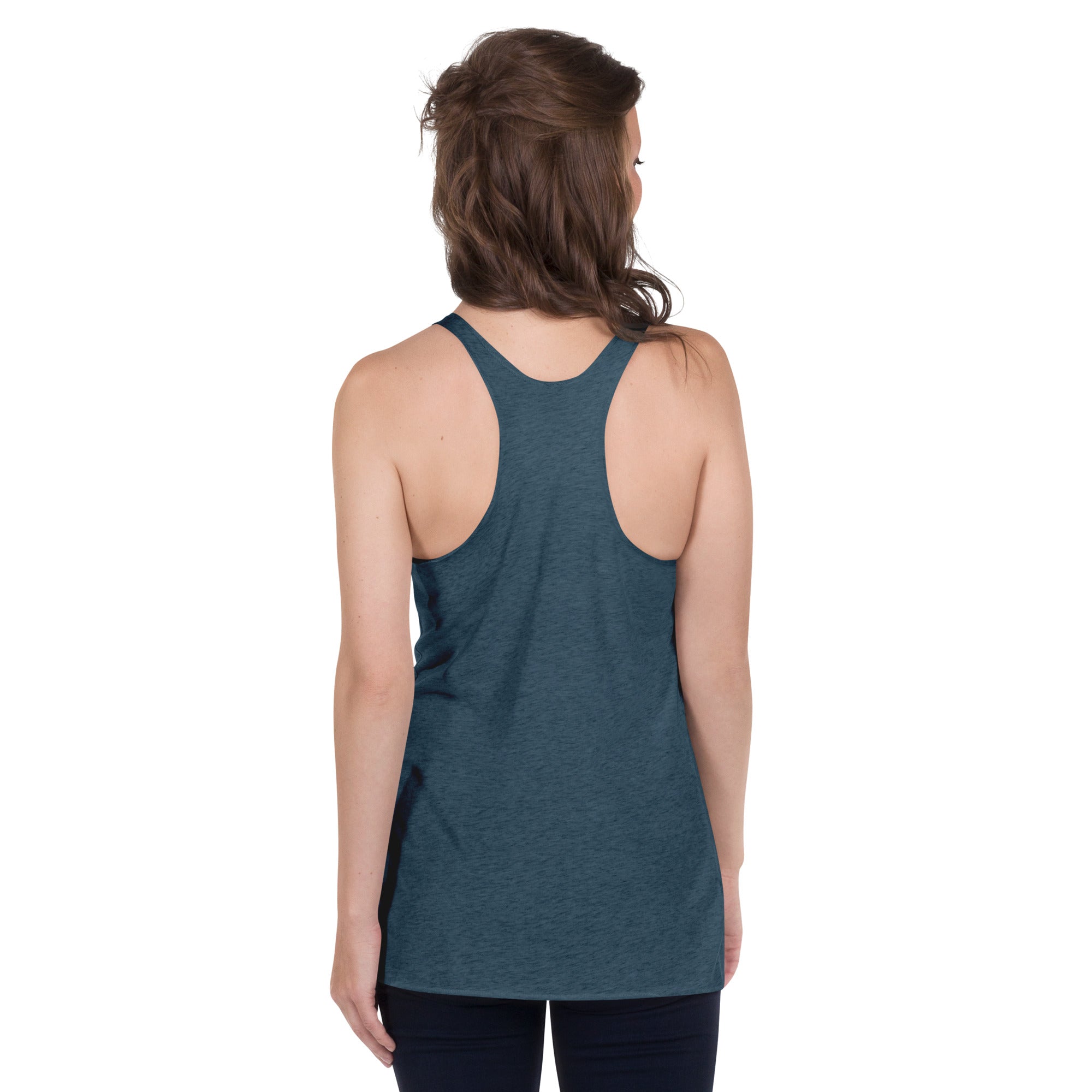 Skateboarding Skeleton Women's Racerback Tank